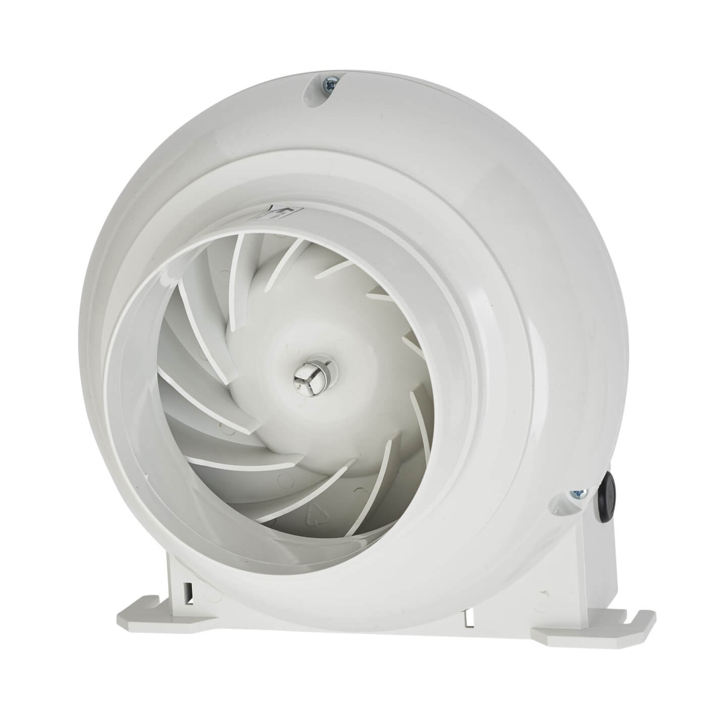CFD200T Centrifugal Extractor Fan with Timer - 4"/100mm - White - view 2