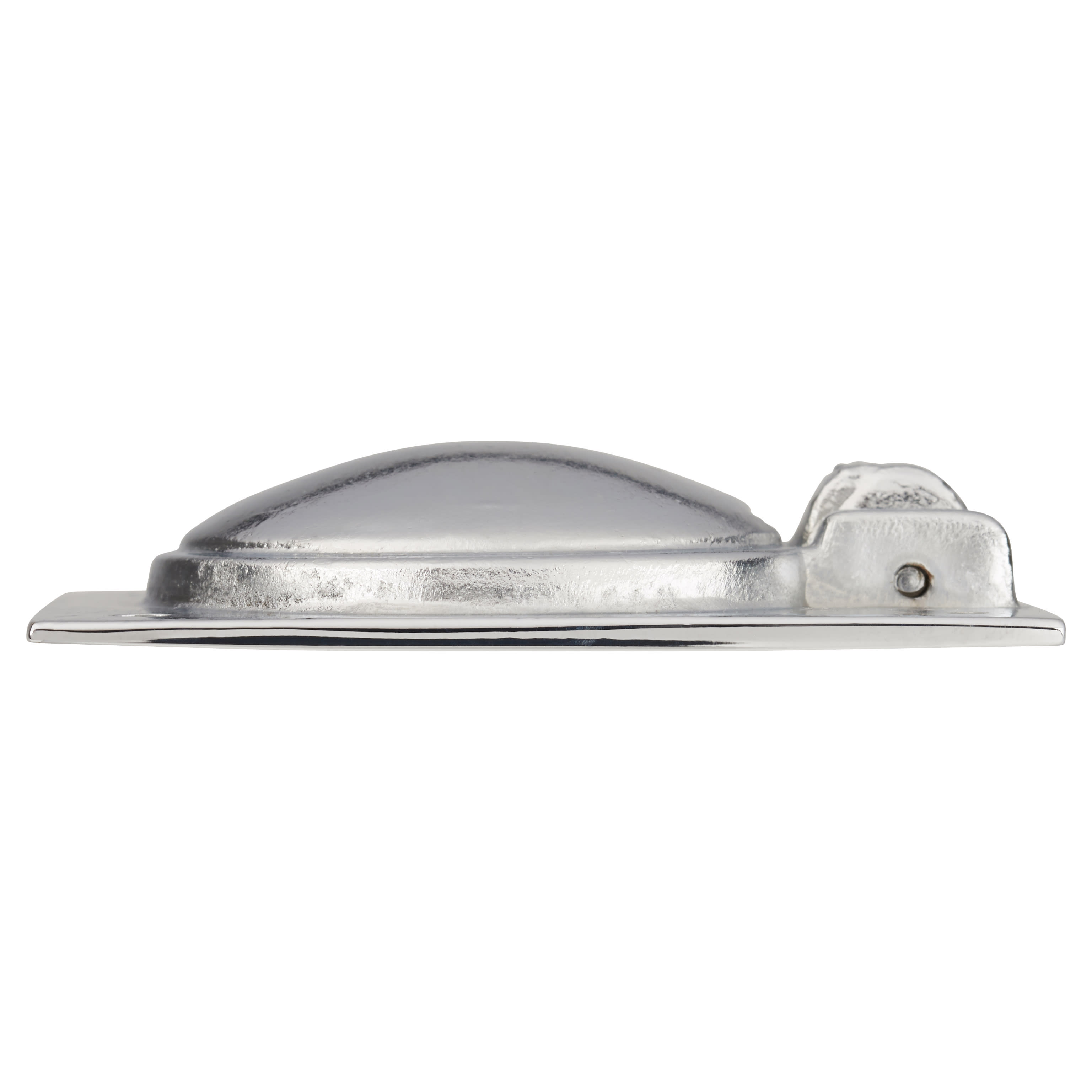 Rectangular Flush Ring Cabinet Pull Handle - 63 x 50mm - Polished Chrome - view 4