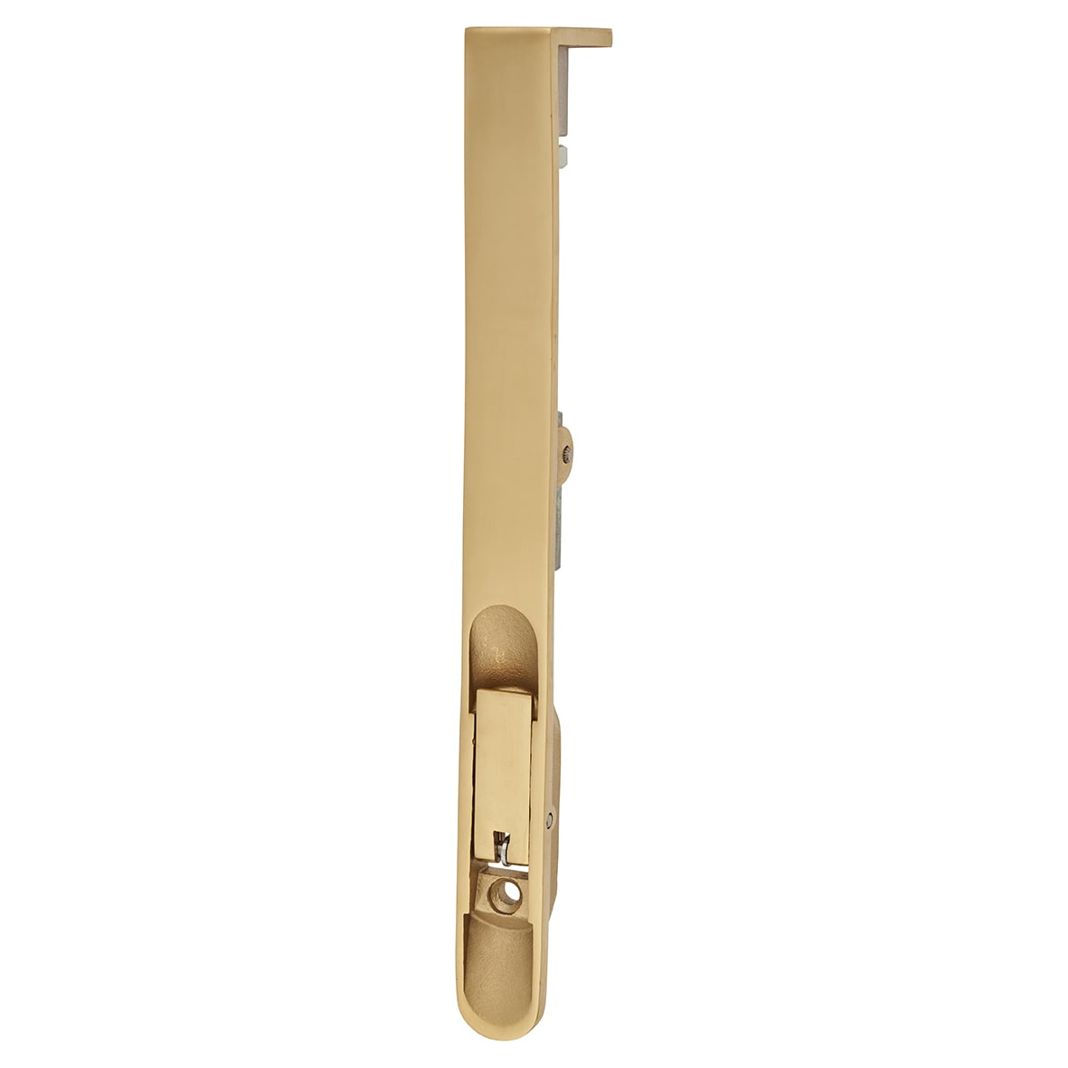 Lever Action Flush Bolt - 200 x 20mm - Fire Rated - Radius - PVD Brass - view 2