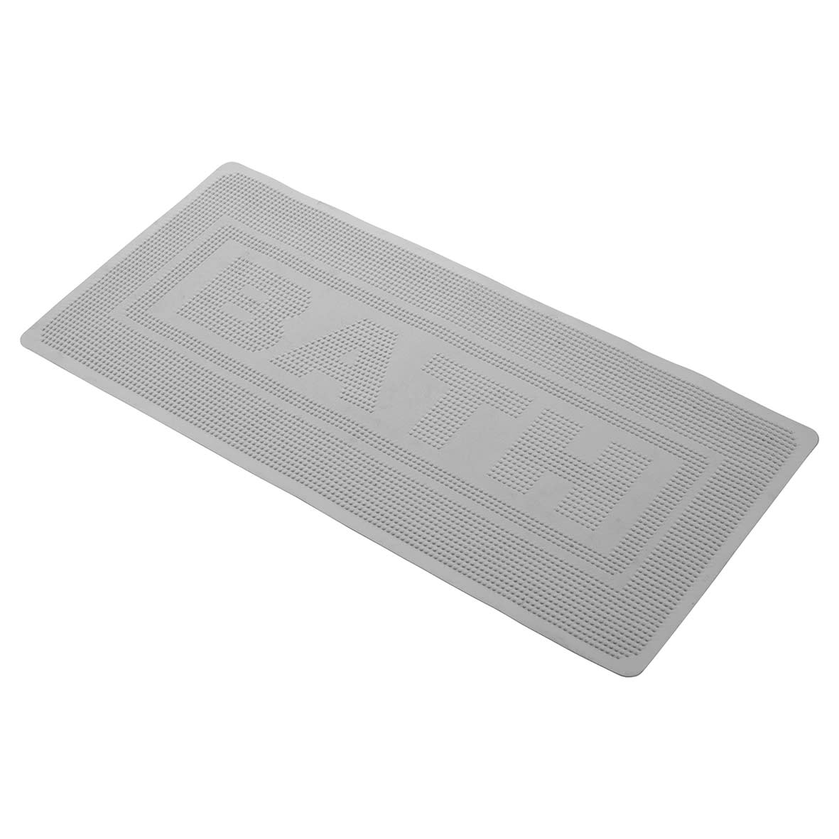 Rubber Bath Mat - 740 x 340mm - Grey - view 2