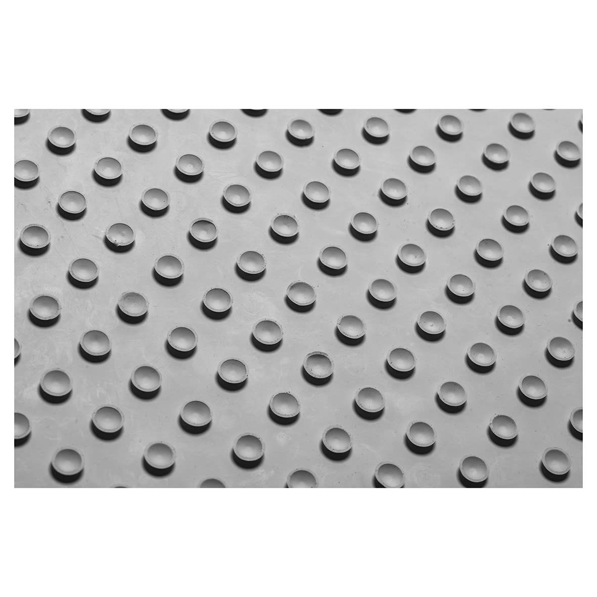 Rubber Bath Mat - 740 x 340mm - Grey - view 4