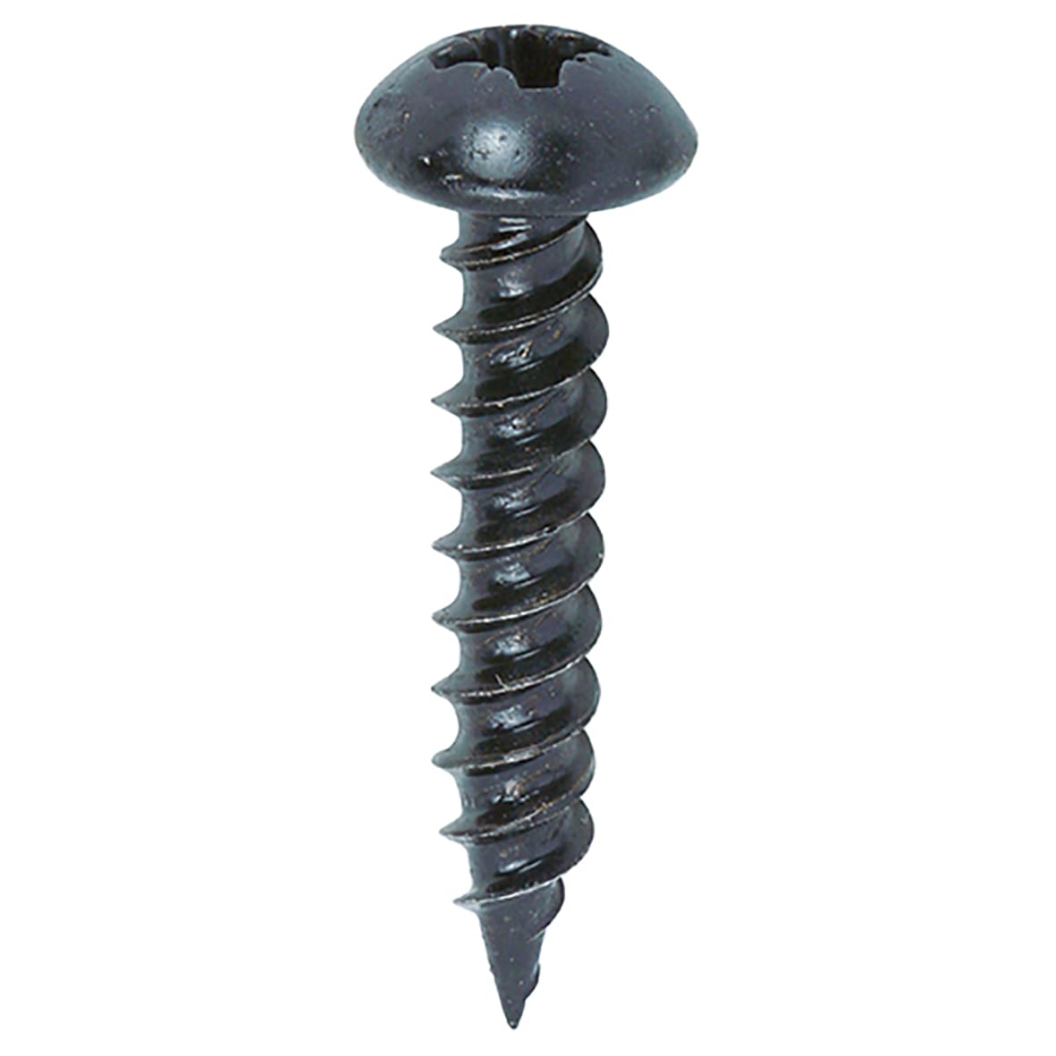 Blackjax Pozi Round Head Wood Screws - 10 x 1" - Exterior Black Organic - Pack of 200 - view 3