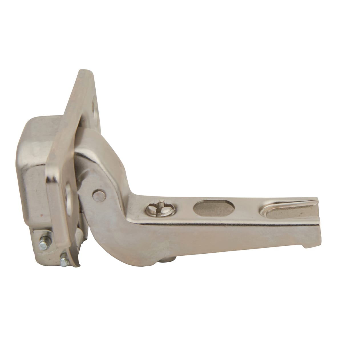 Slide On MODUL Cabinet Hinge Pack - 100° - Sprung - Inset - Zinc Plated - Pair - view 4
