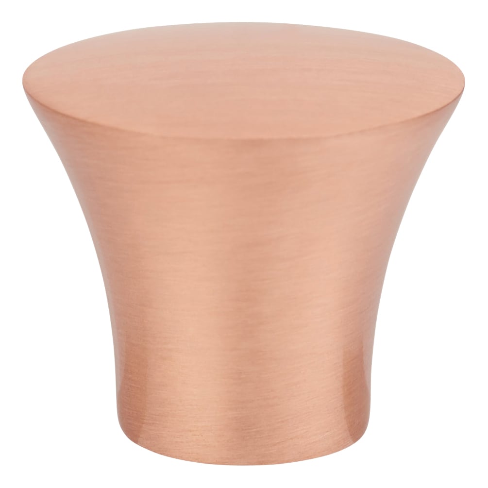 Crofts & Assinder Malvern Round Cabinet Knob - 35mm Diameter - Brushed Copper - view 3