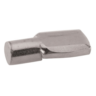 Metal Shelf Support - 7mm Diameter - Polished Nickel - Pack of 50 - view 2