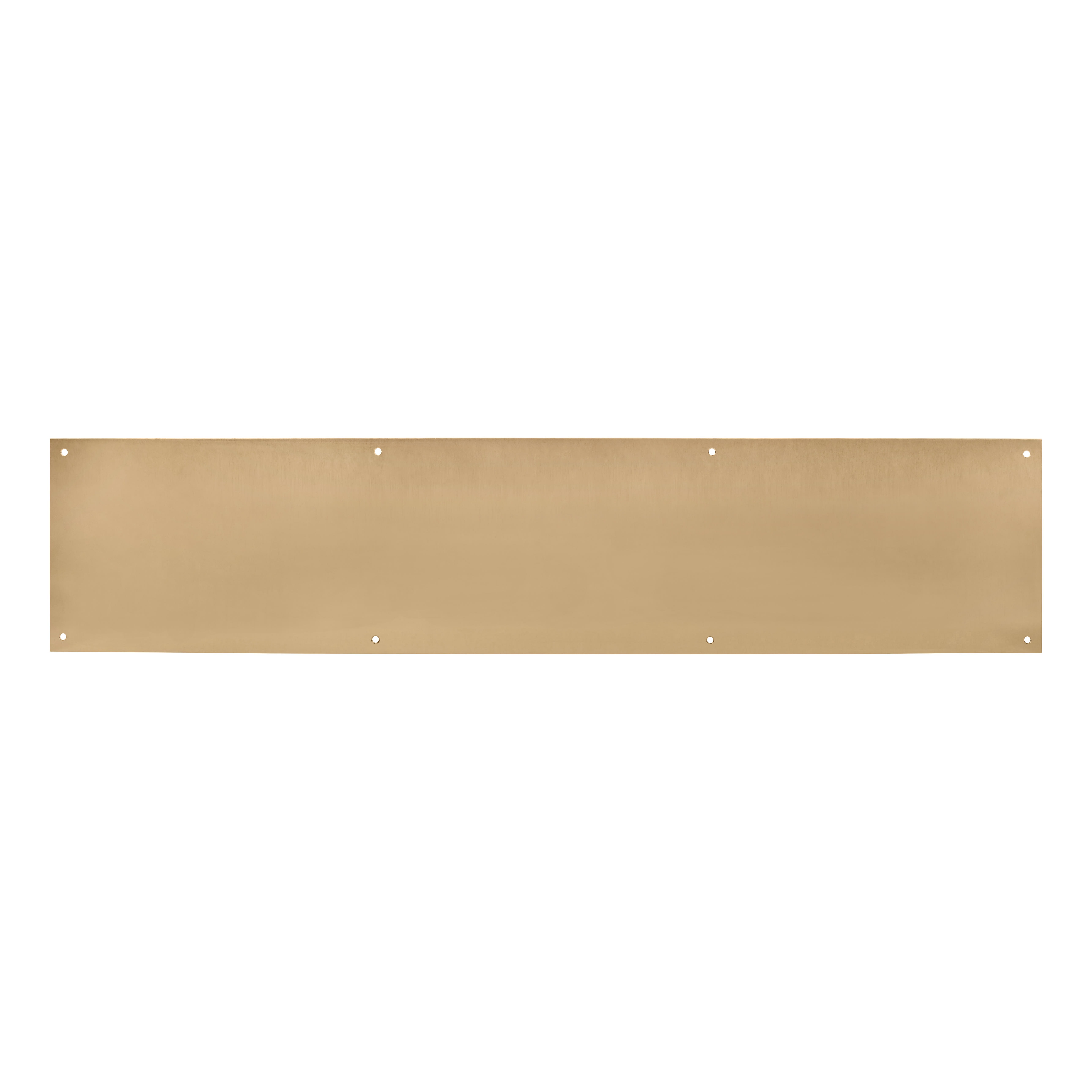 Solid Brass Kick Plate / Finger Plate - Made to Measure - 0.9mm - Polished - view 2