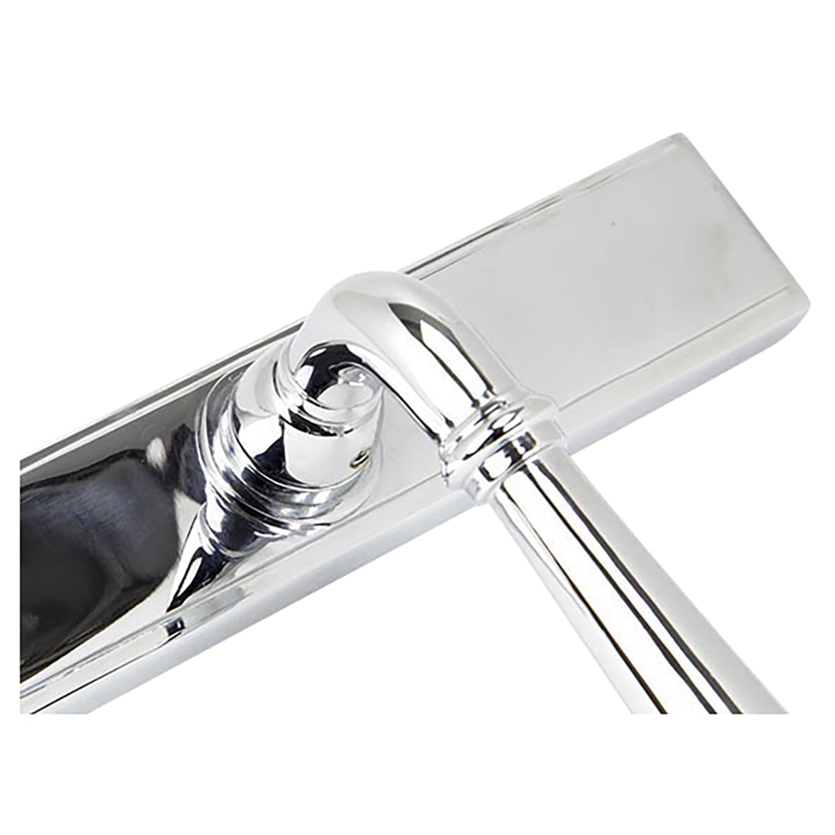 Newbury Polished Chrome uPVC Slimline Multipoint Door Handles - 92mm c/c - view 3