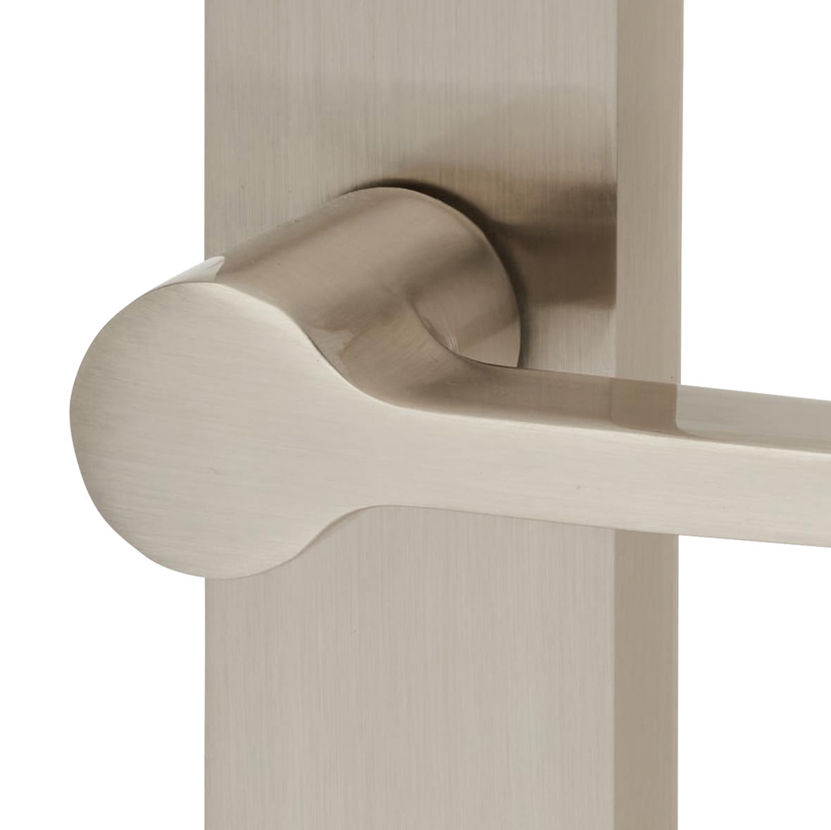 Fire-Rated Bolt Through Bathroom Lock - 65mm Case - 45mm Backset - Radius - Matt Black - view 6