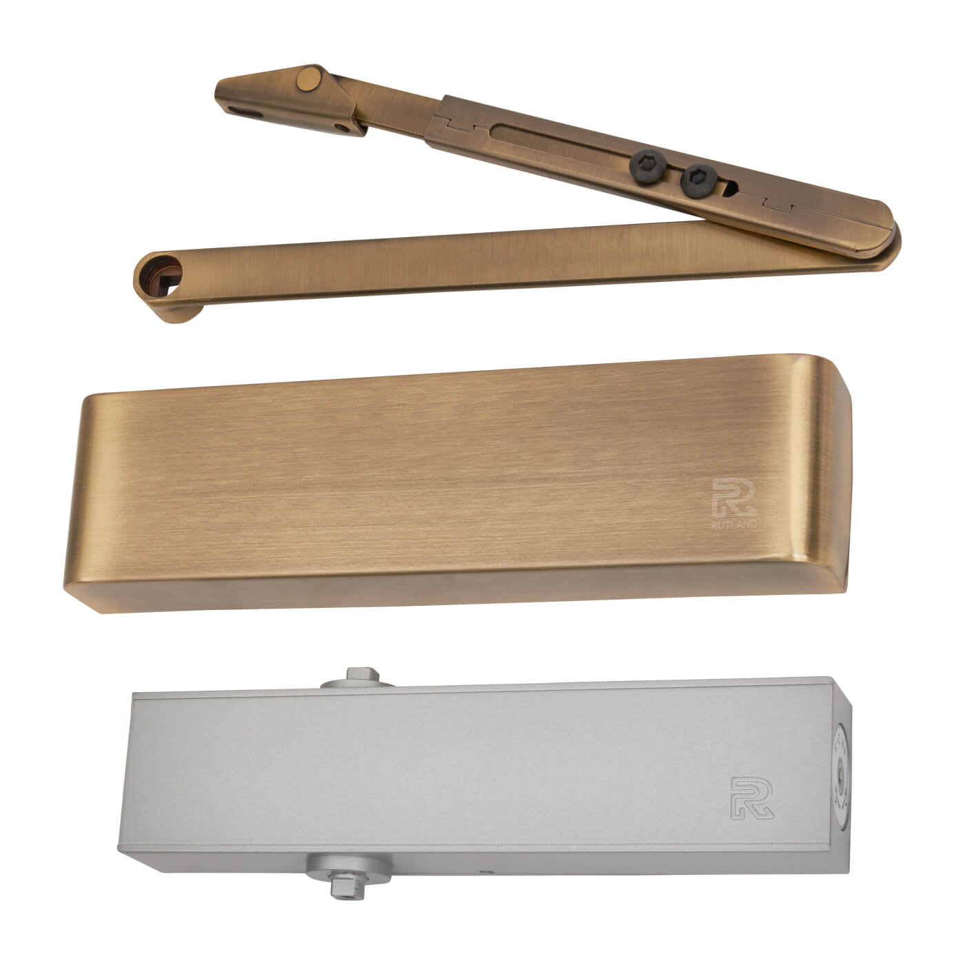 TS.9205 Overhead Fire Door Closer - Power Size 2-5 - Push/Pull Mounting - Antique Brass - view 3
