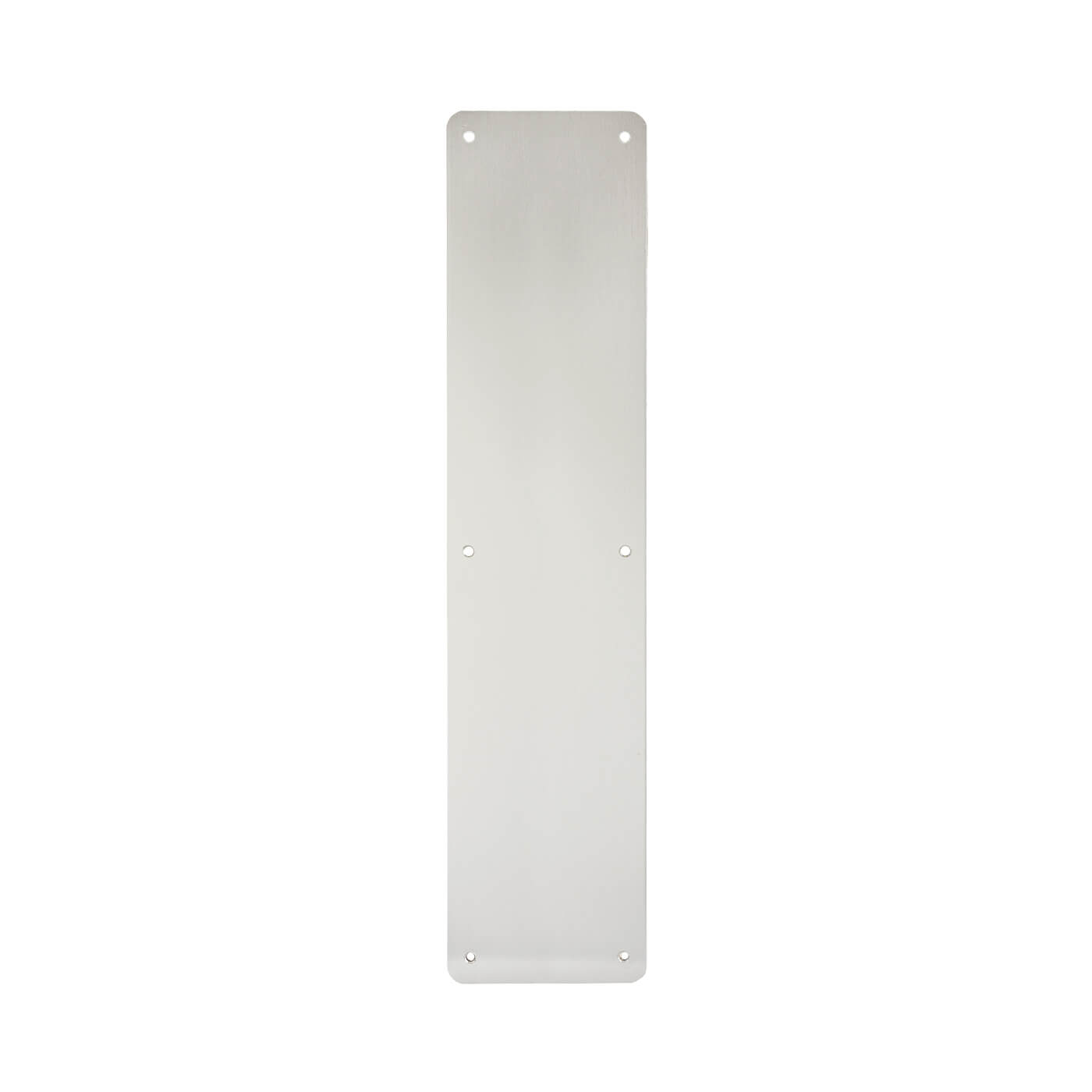 Aluminium Plain Finger Plate - 450 x 100 x 3mm - Satin Anodised - view 2