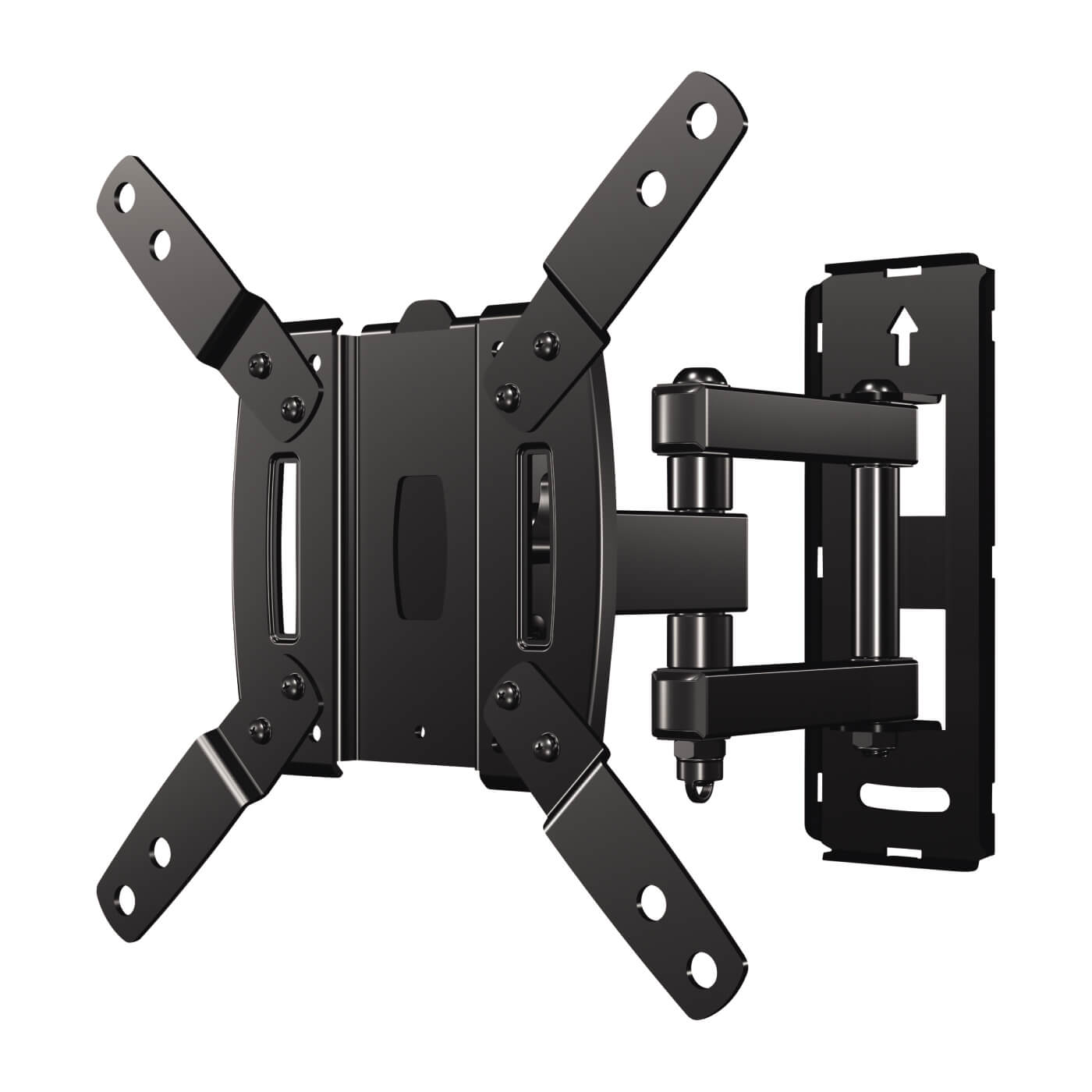 Wall Mount TV Bracket for 10-39" TVs - Full Motion Dual-Arm - view 2