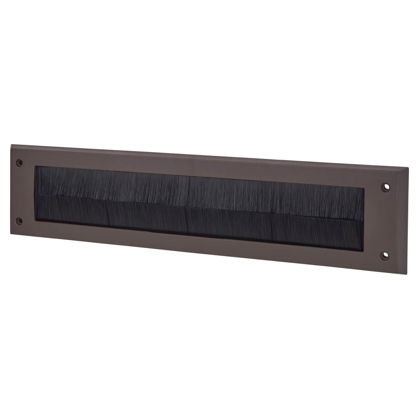 Brush Seal Interior Letter Tidy - 340 x 80mm - Brown - view 2