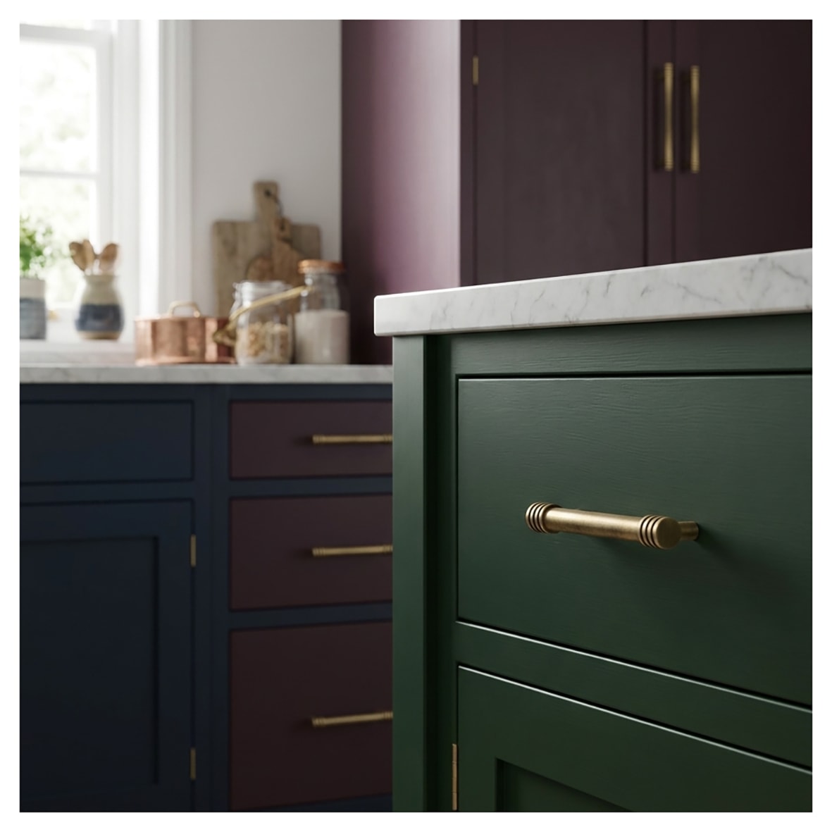 Hoxton Sturt 15mm T-Bar Cabinet Pull Handle - 96mm Centres - Antique Brass - view 4
