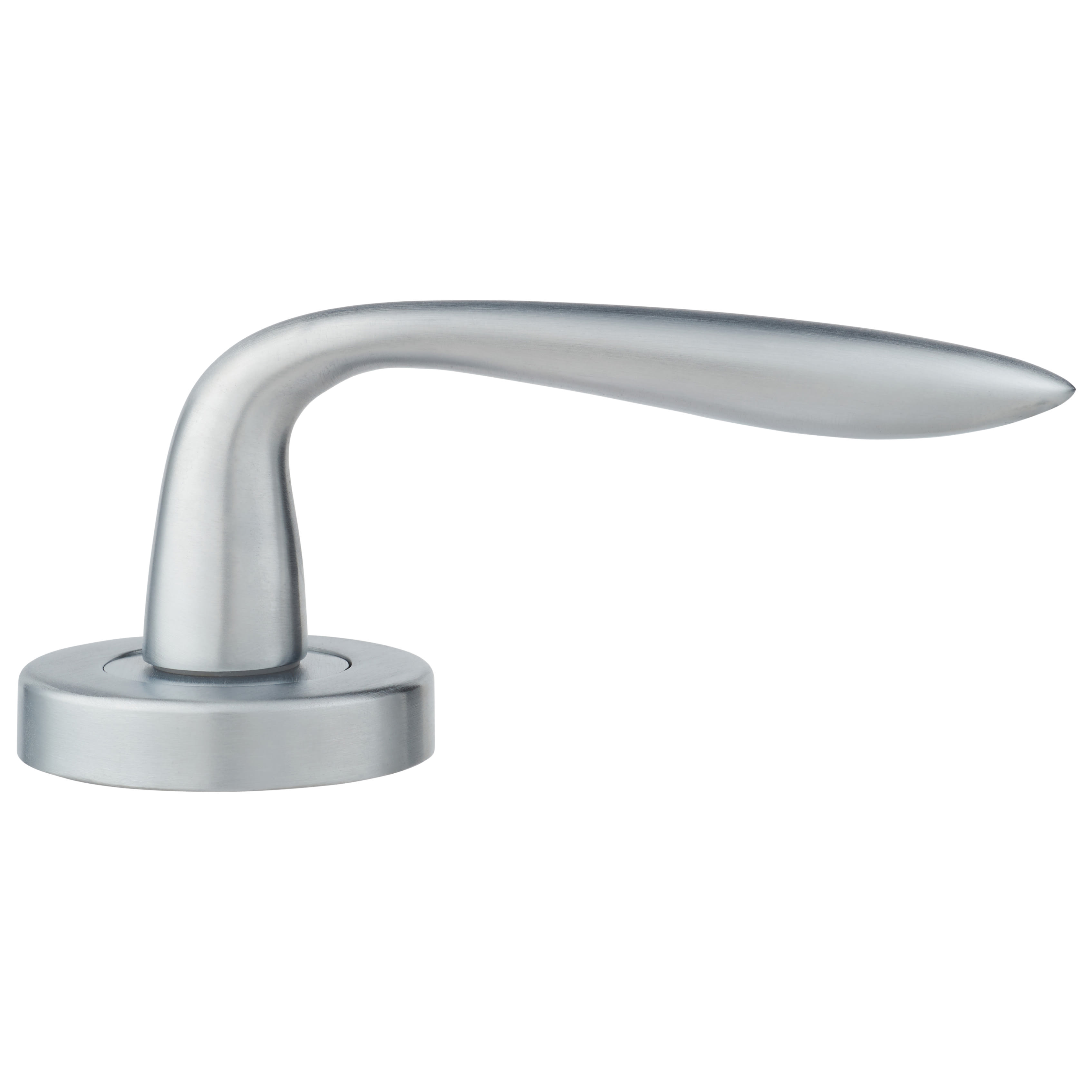 Marcus Satin Chrome Door Handles on Round Rose - Sutton Range - view 4