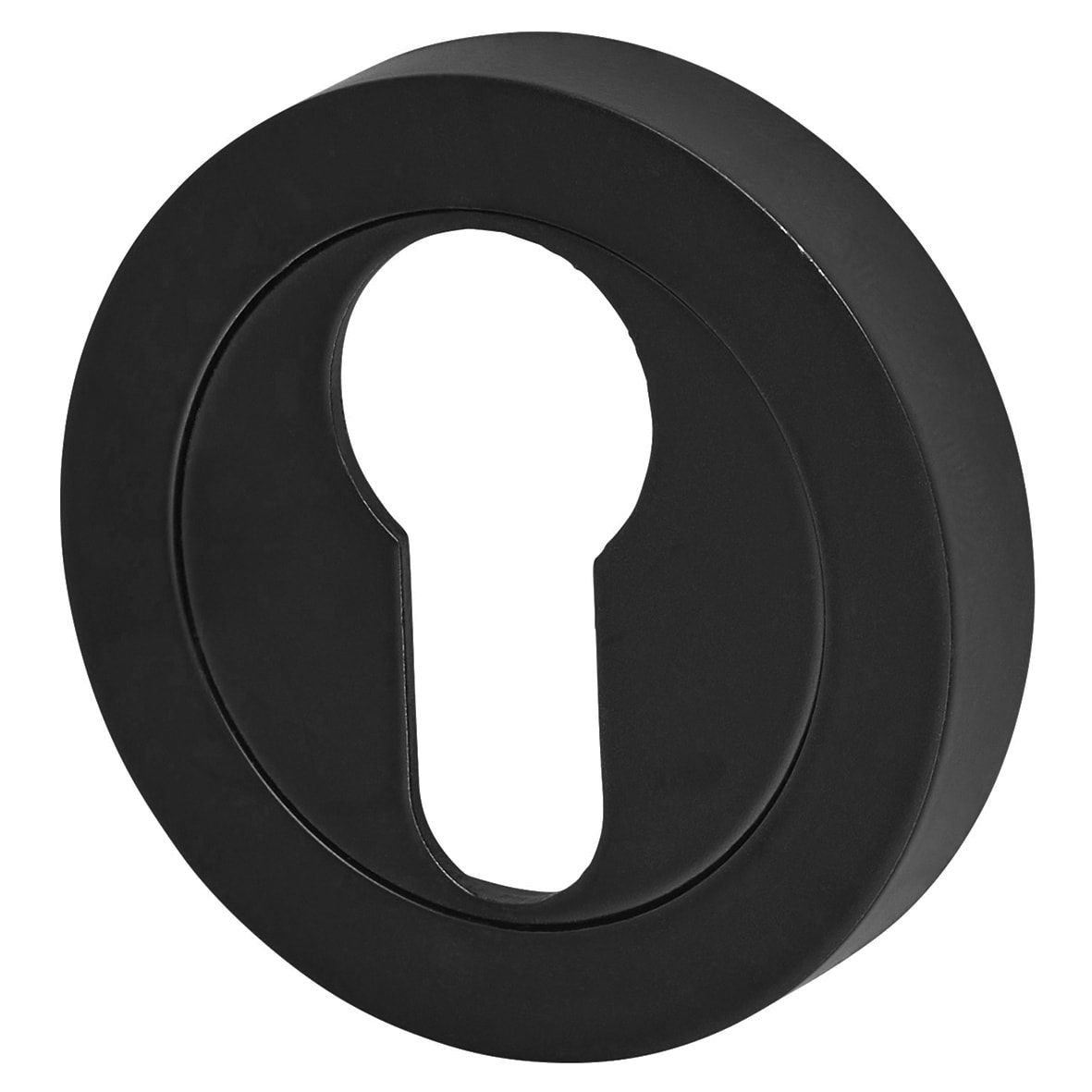 Round Flush Pull Handle - 75mm Diameter - Satin Brass - view 4