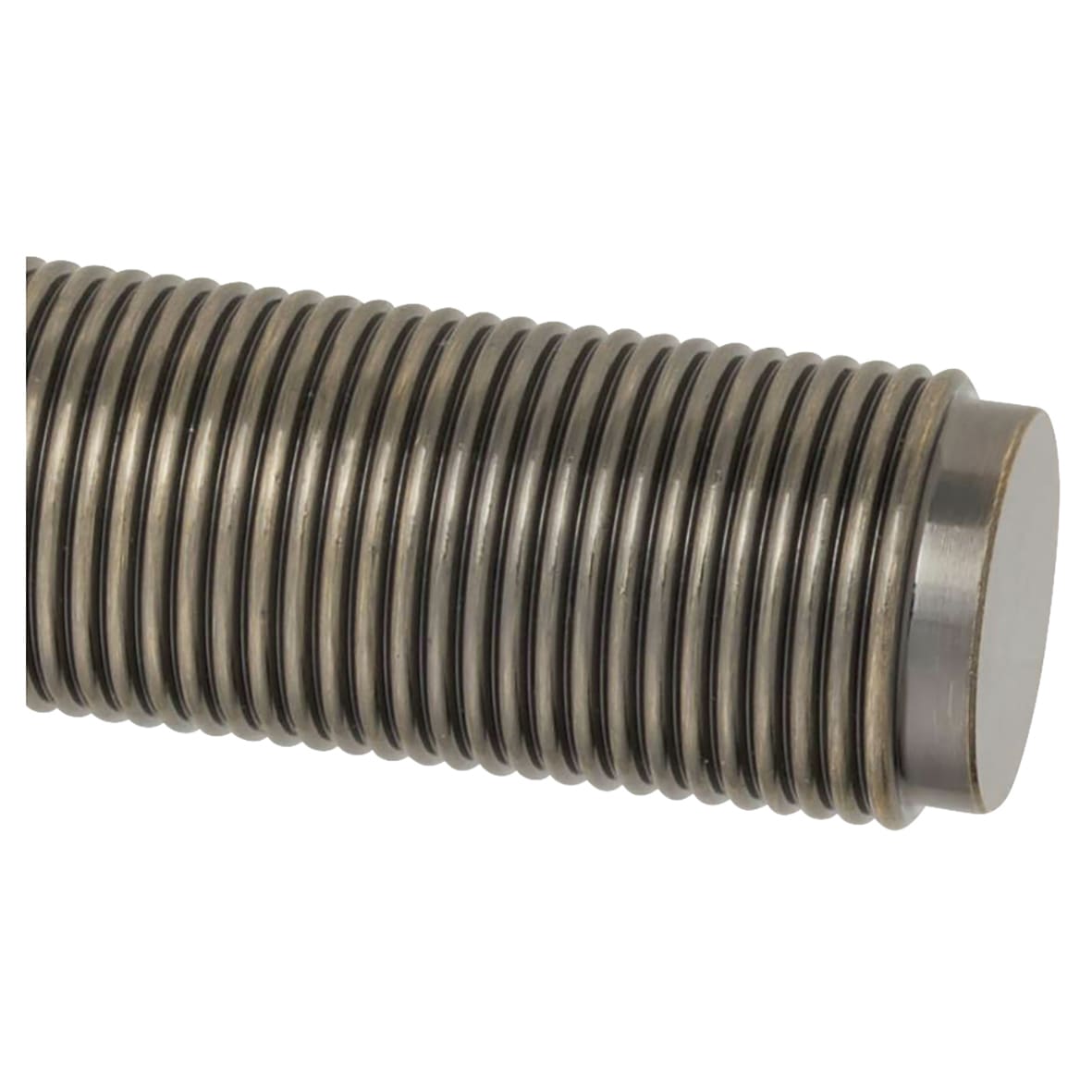 Antique Brass Reeded Bathroom Lock Door Handles Pack - Lily Range - view 6