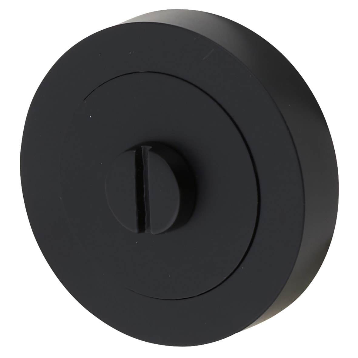 Brass Bathroom Turn & Release & Deadbolt Ultimate Kit - Matt Black - view 3