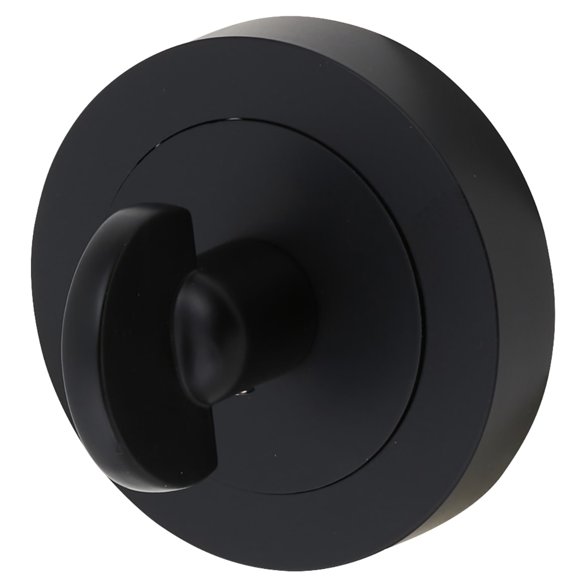 Brass Bathroom Turn & Release & Deadbolt Ultimate Kit - Matt Black - view 4