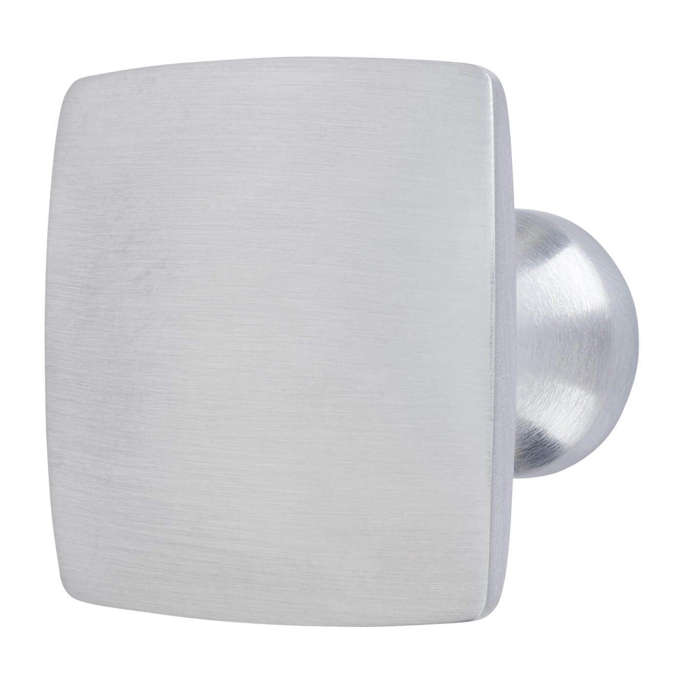 Rayon Square Cabinet Knob - 35 x 35mm - Brushed Chrome - view 2