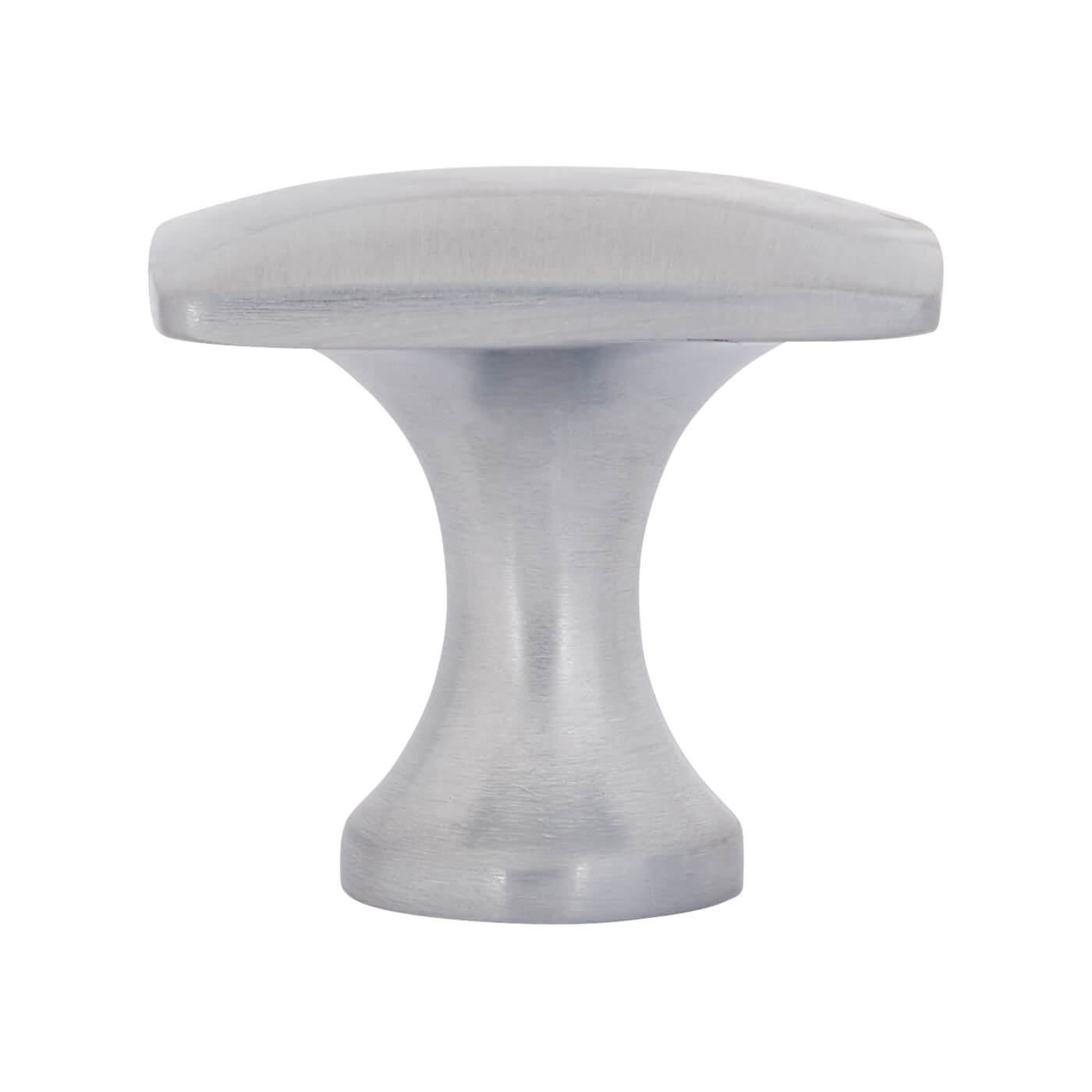 Rayon Square Cabinet Knob - 35 x 35mm - Brushed Chrome - view 3