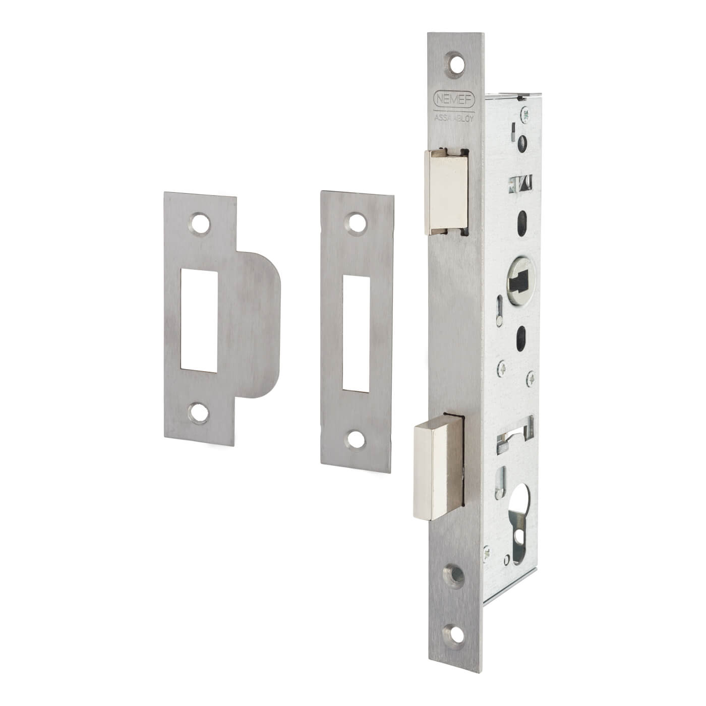 9600 Narrow Style Euro Sashlock - 50mm Case - 35mm Backset - Satin Stainless Steel - view 2