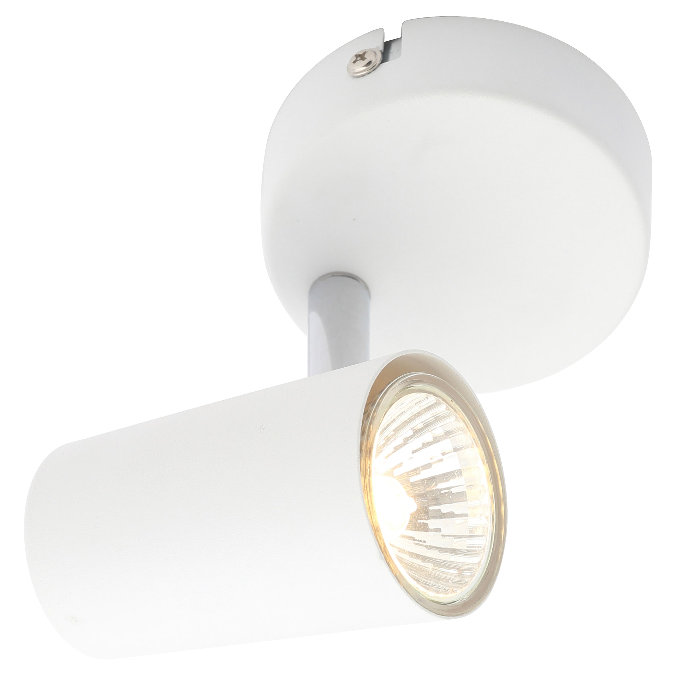 Forum Inlight Harvey Single Circular Ceiling Spotlight - White - view 3