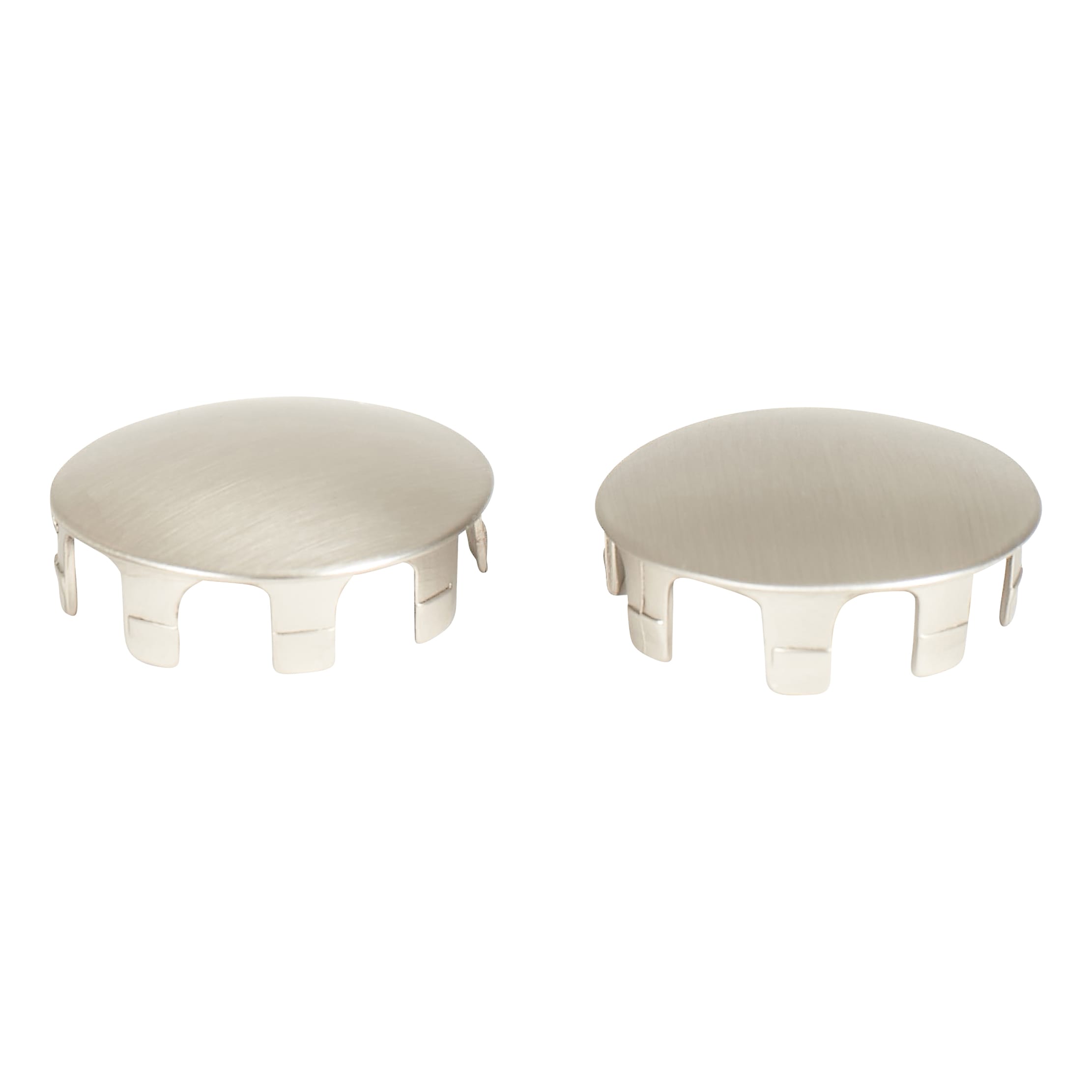40mm Handrail System - Shallow End Caps - Brushed Nickel - Pack of 2 - view 2