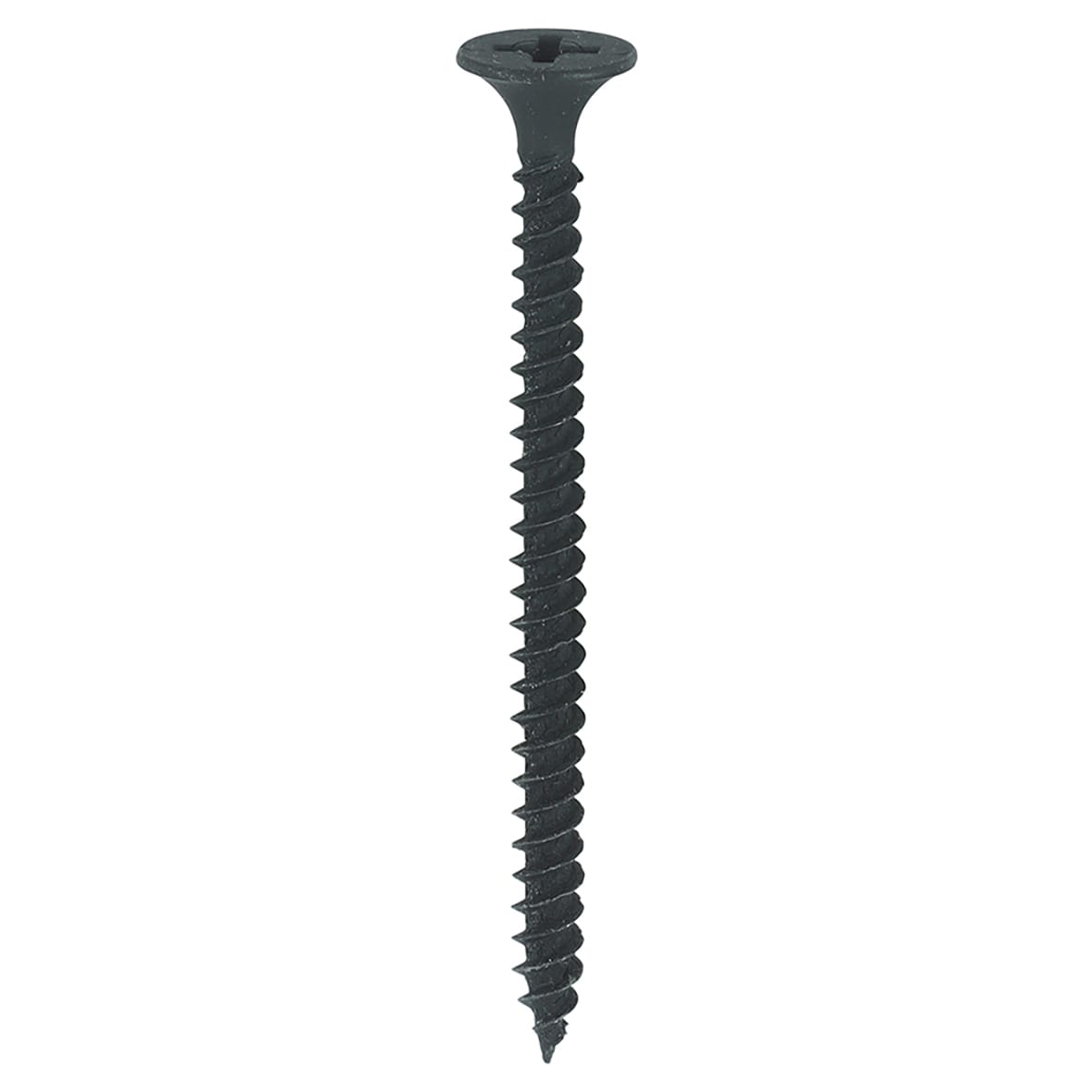 Fine Thread Bugle Head Drywall Screws - 3.5 x 50mm - Dark Grey Phosphate - Pack of 200 - view 2