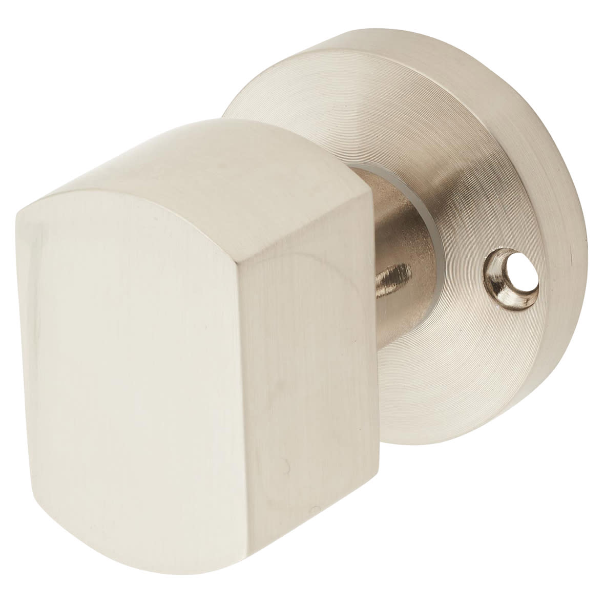 Bathroom Turn & Release - 32mm Diameter - Satin Nickel - view 2