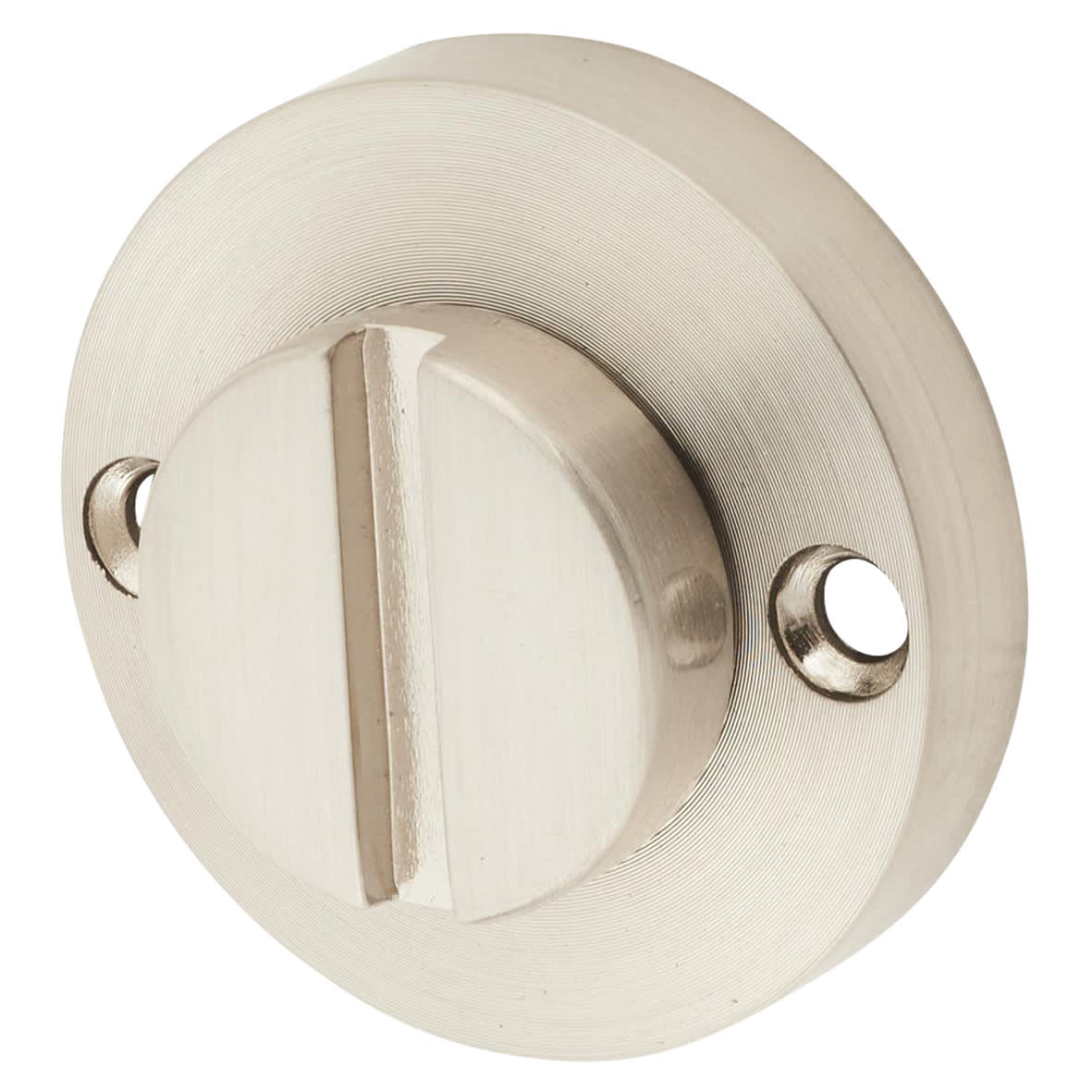 Bathroom Turn & Release - 32mm Diameter - Satin Nickel - view 3