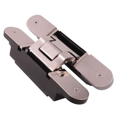 Tectus 3D FR Concealed Door Hinge - 200 x 32mm - Polished Nickel - Pair - view 2