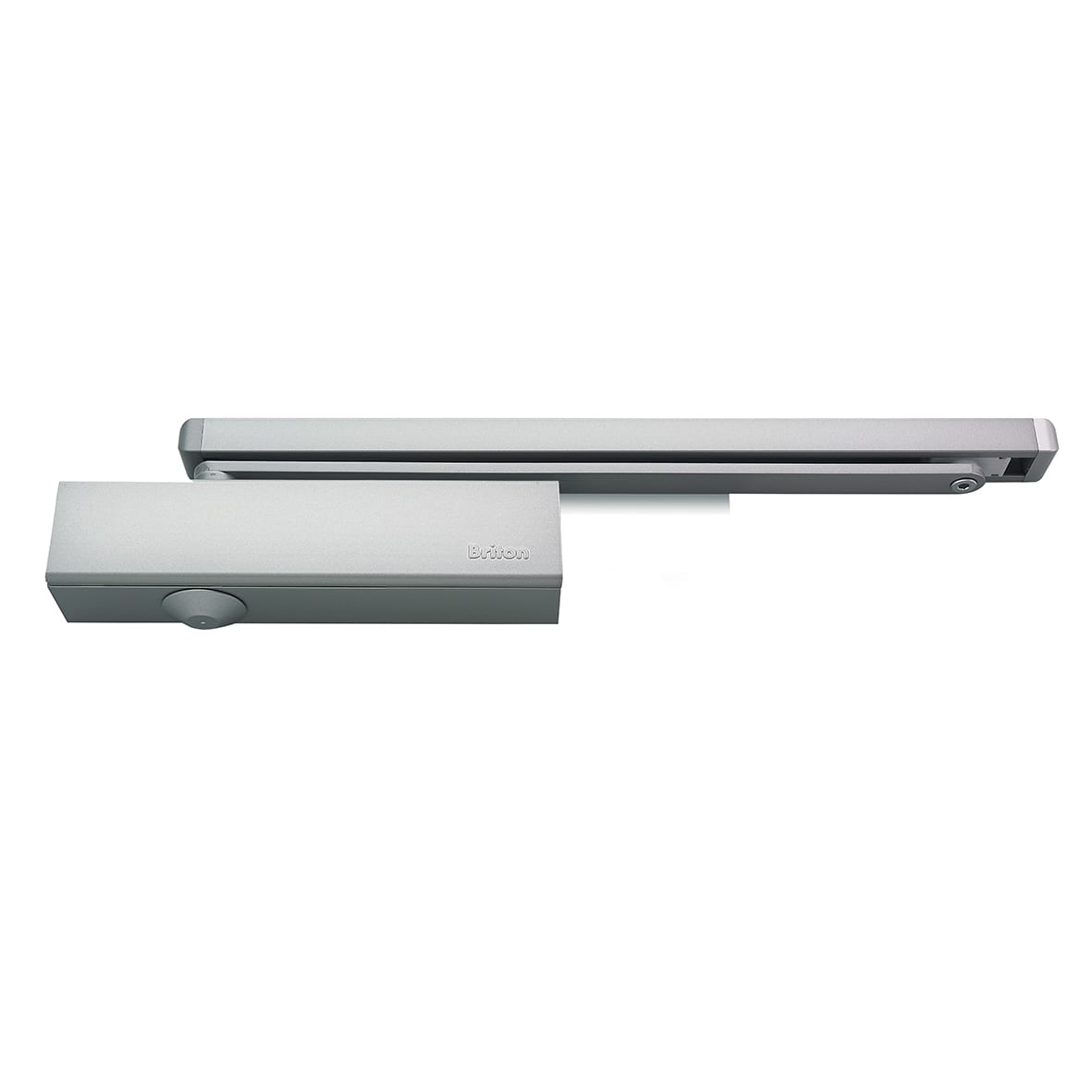 2320B.T.SES Cam Action Overhead Fire Door Closer - Size 2-4 - Pull Side Mount - Silver Trimplate - view 2