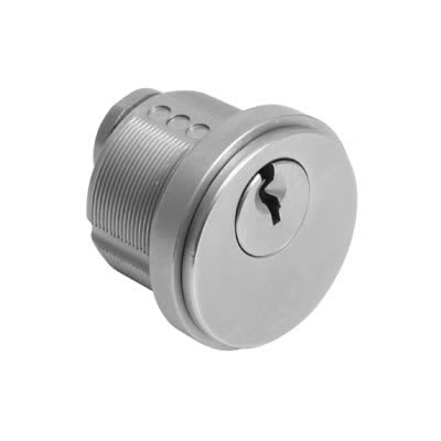 Screw Cylinder - Keyed To Differ - Satin Chrome - Single Cylinder - view 2
