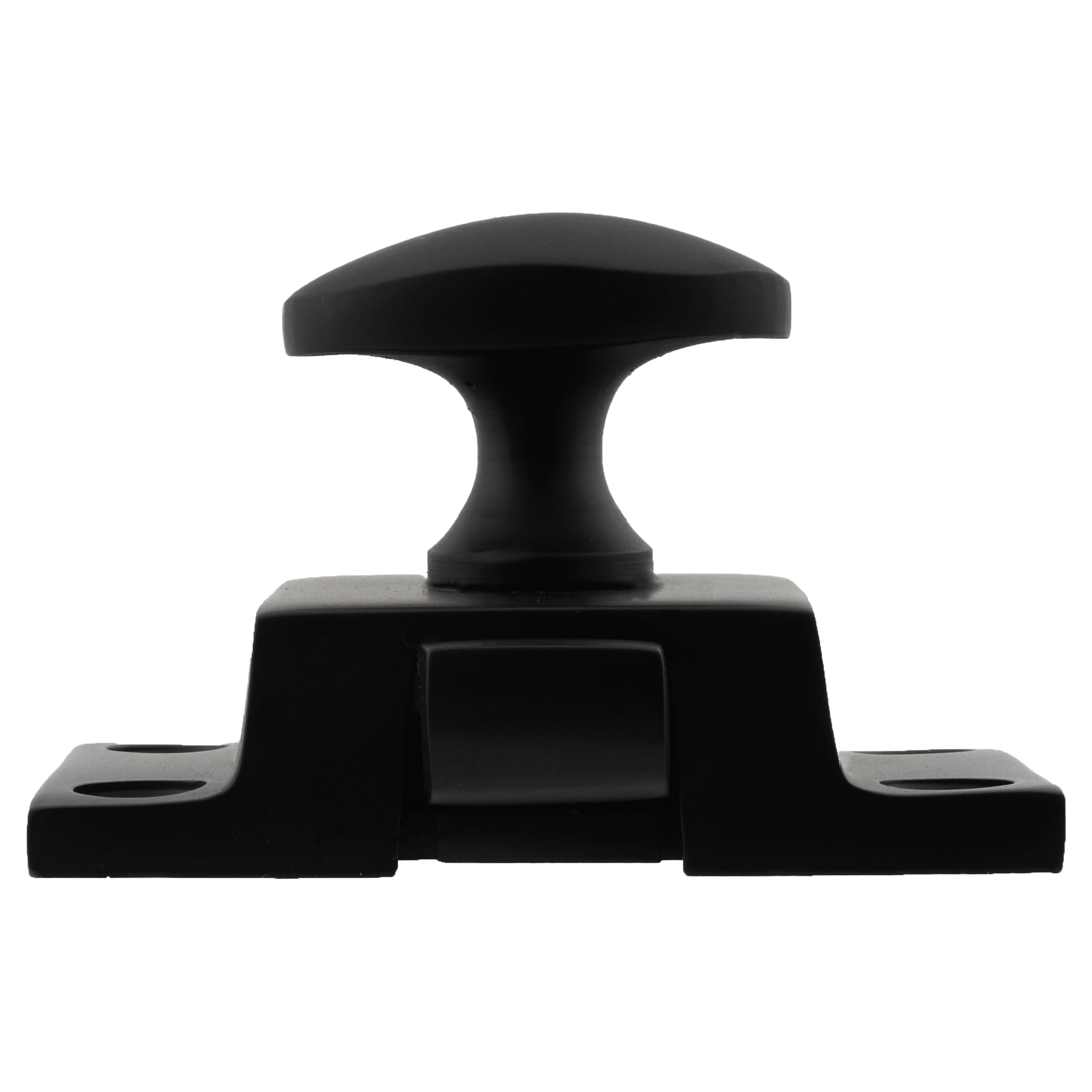 Box Style Cupboard Catch - 55 x 40 x 35mm - Matt Black - view 6