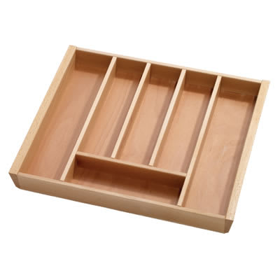 Cutlery Tray to Suit Tandembox - 600 x 450mm - Beech - view 2