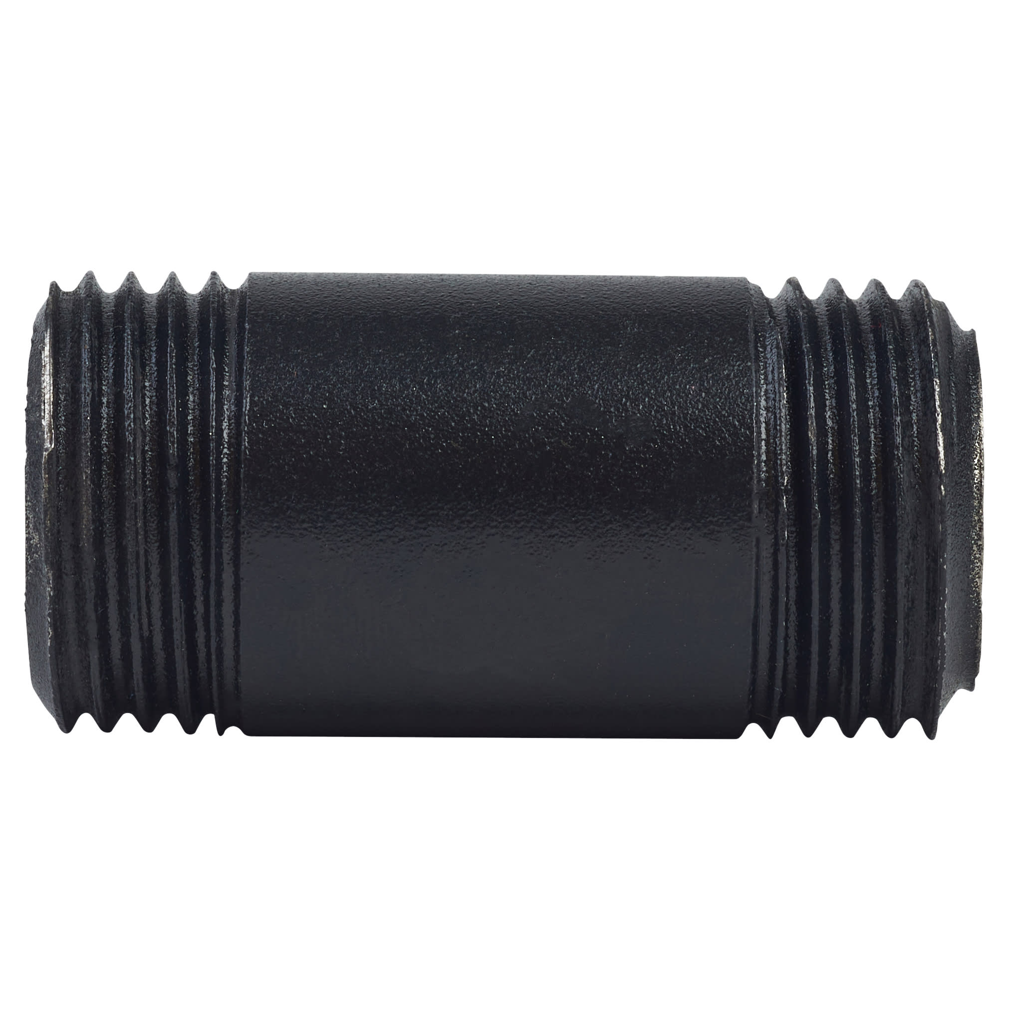 3/4" Pipe Shelving Iron Threaded Pipe - 1.5"/40mm Length - Black - view 2