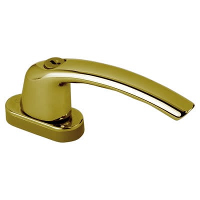 uPVC/Timber Tilt Before Turn Locking Multipoint Window Handle - Dual - Polished Brass - view 2