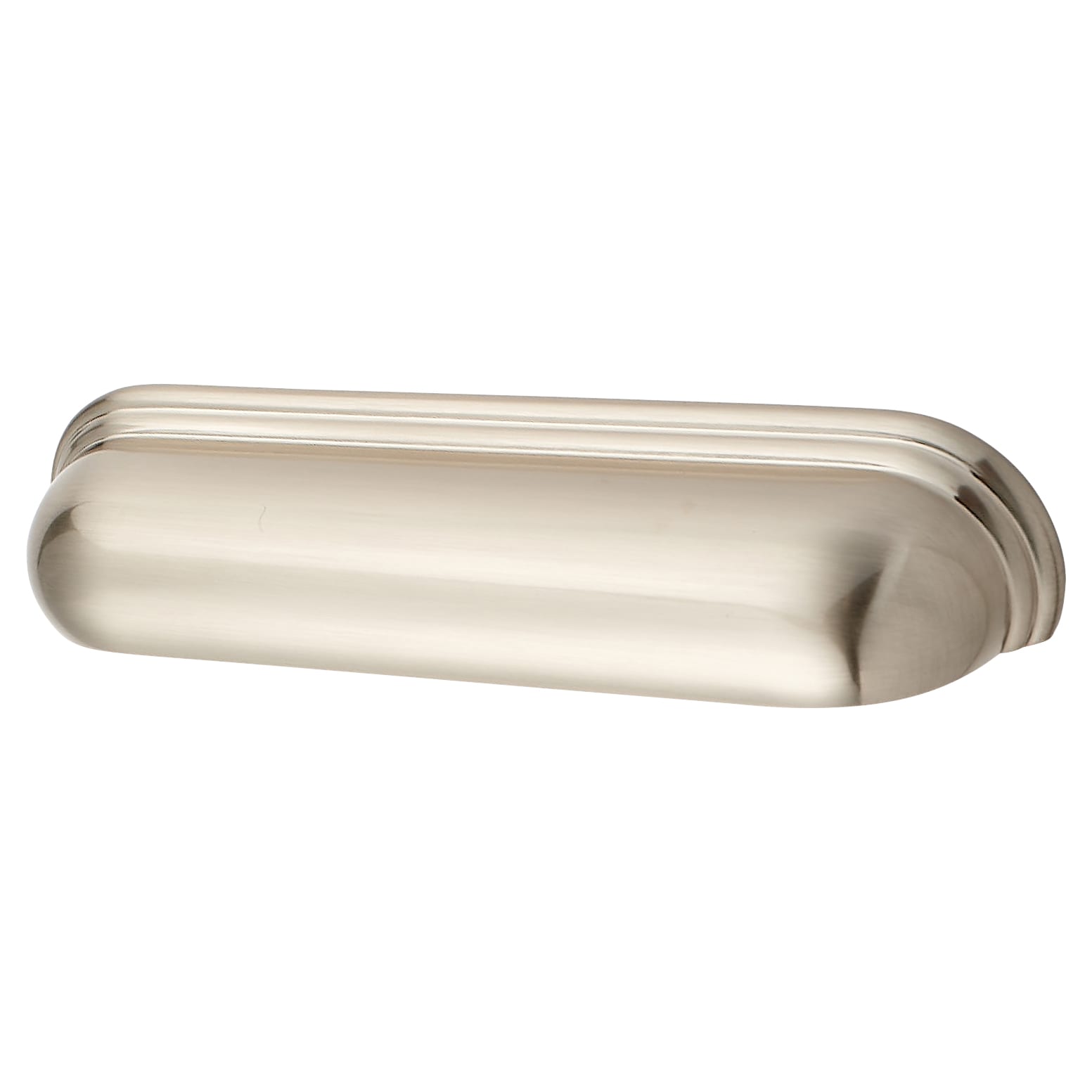 Crofts & Assinder Calgary Cabinet Cup Handle - 128mm Centres - Brushed Satin Nickel - view 2