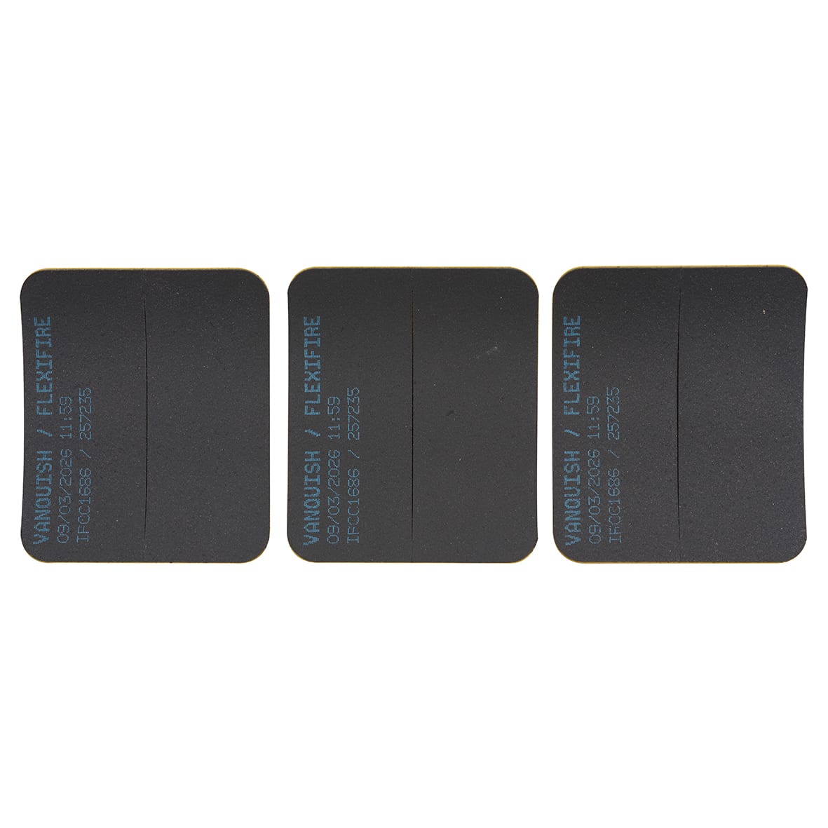 Flexifire Intumescent Hinge Pads For & - Radius - 100 x 42 x 1mm - Pack of 6 - view 3
