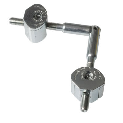 600 Full Mitre Stair Handrail Connector - 8 x 135mm - view 2