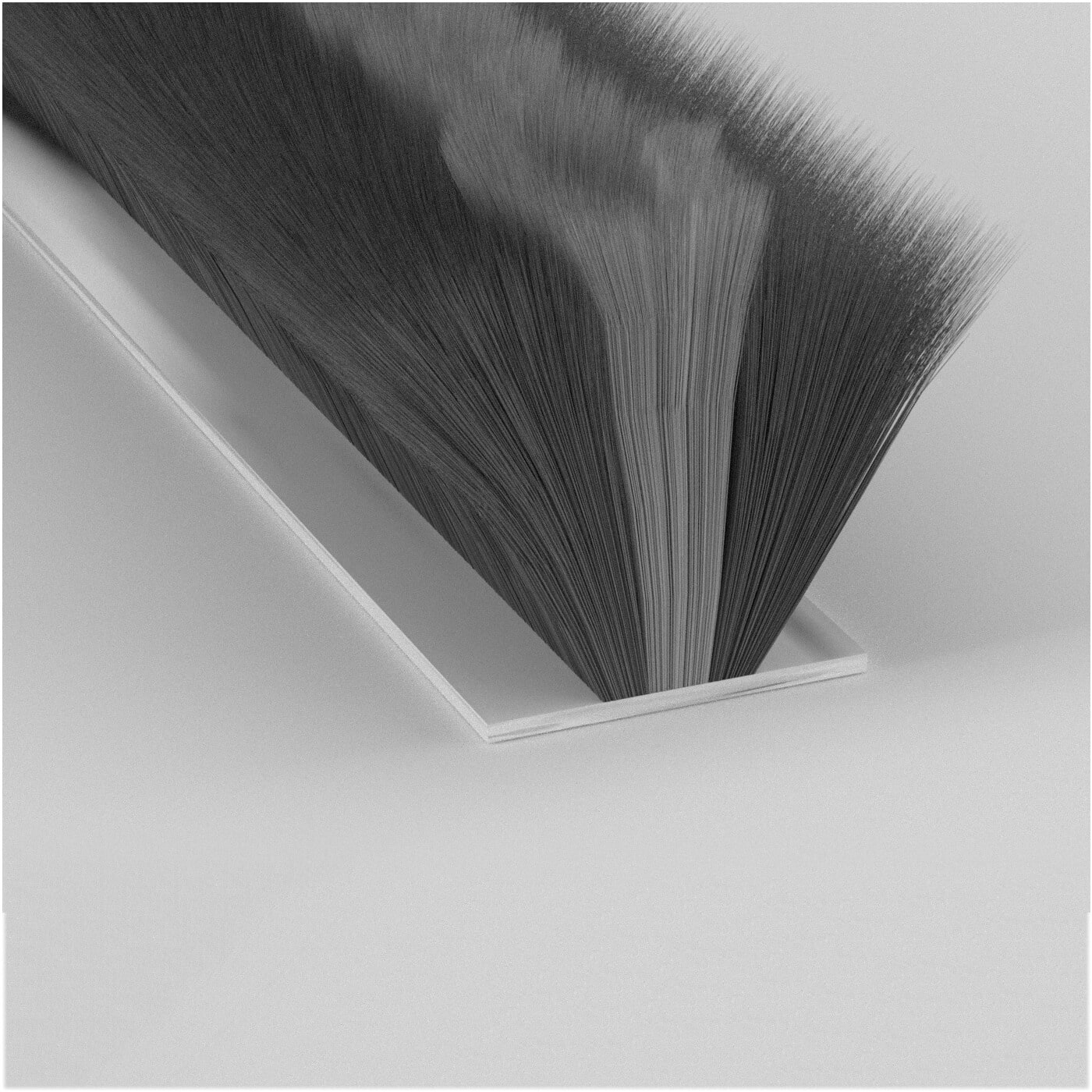 Extra Thick Self-Adhesive Brush Pile - 7m Length - Brush Size 15mm - Black - view 4