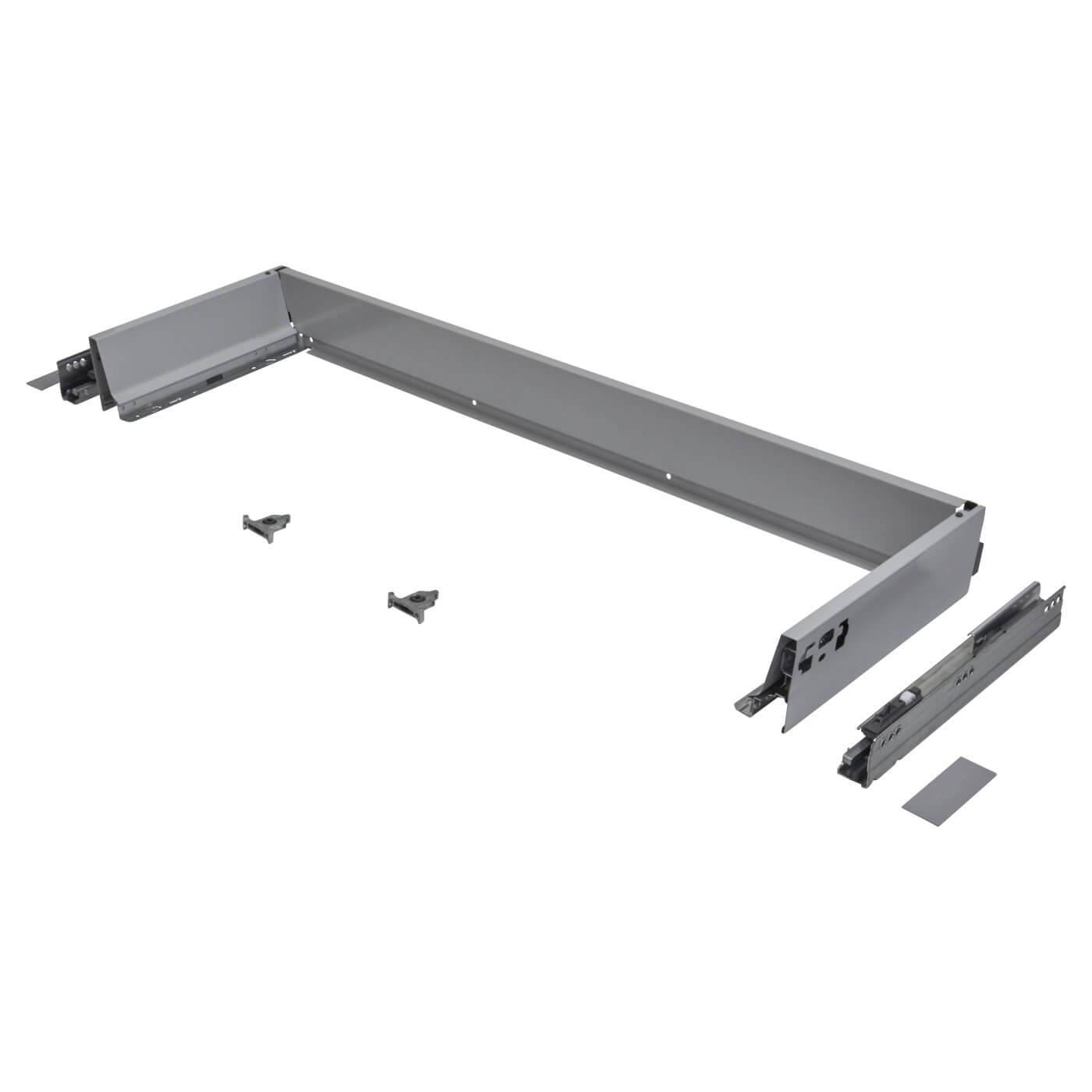 TANDEMBOX ANTARO BLUMOTION Soft Close Drawer Pack - (H) 84mm x (D) 270mm x (W) 1200mm - Grey - view 2