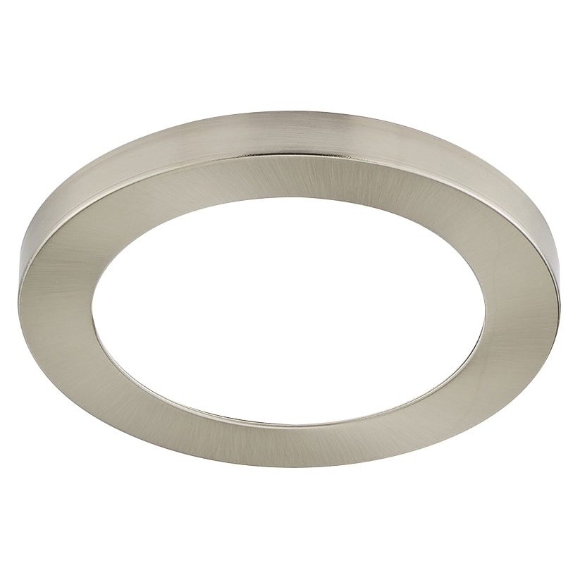 Forum Spa Tauri Magnetic Bezel for 12W Flush LED Bathroom Ceiling Light - Satin Nickel - view 2
