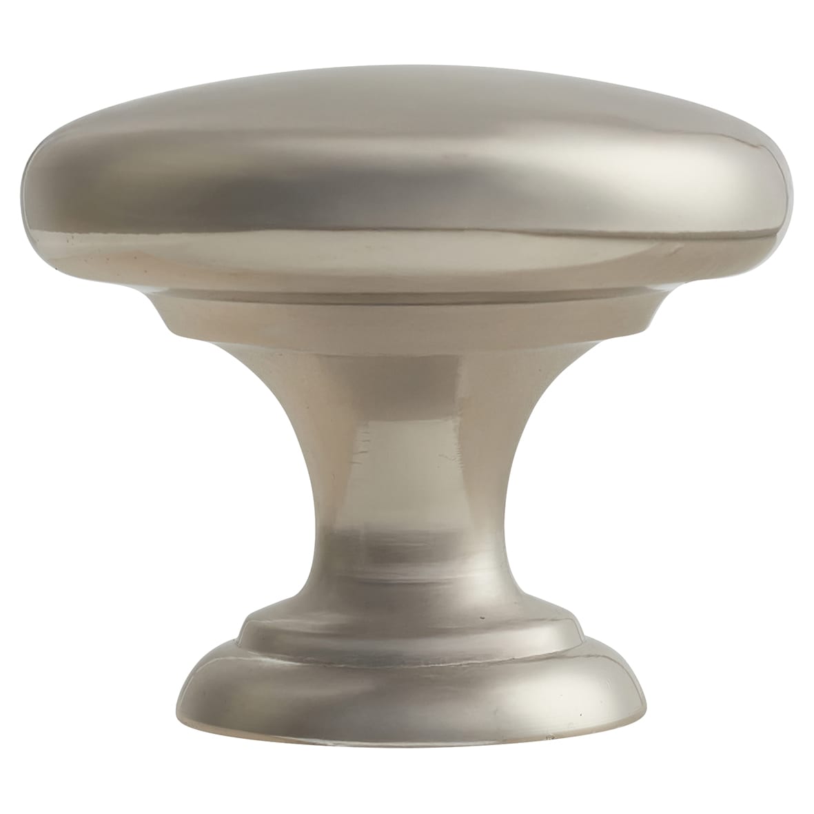 Crofts & Assinder Monmouth Round Cabinet Knob - 38mm Diameter - Polished Nickel - view 2