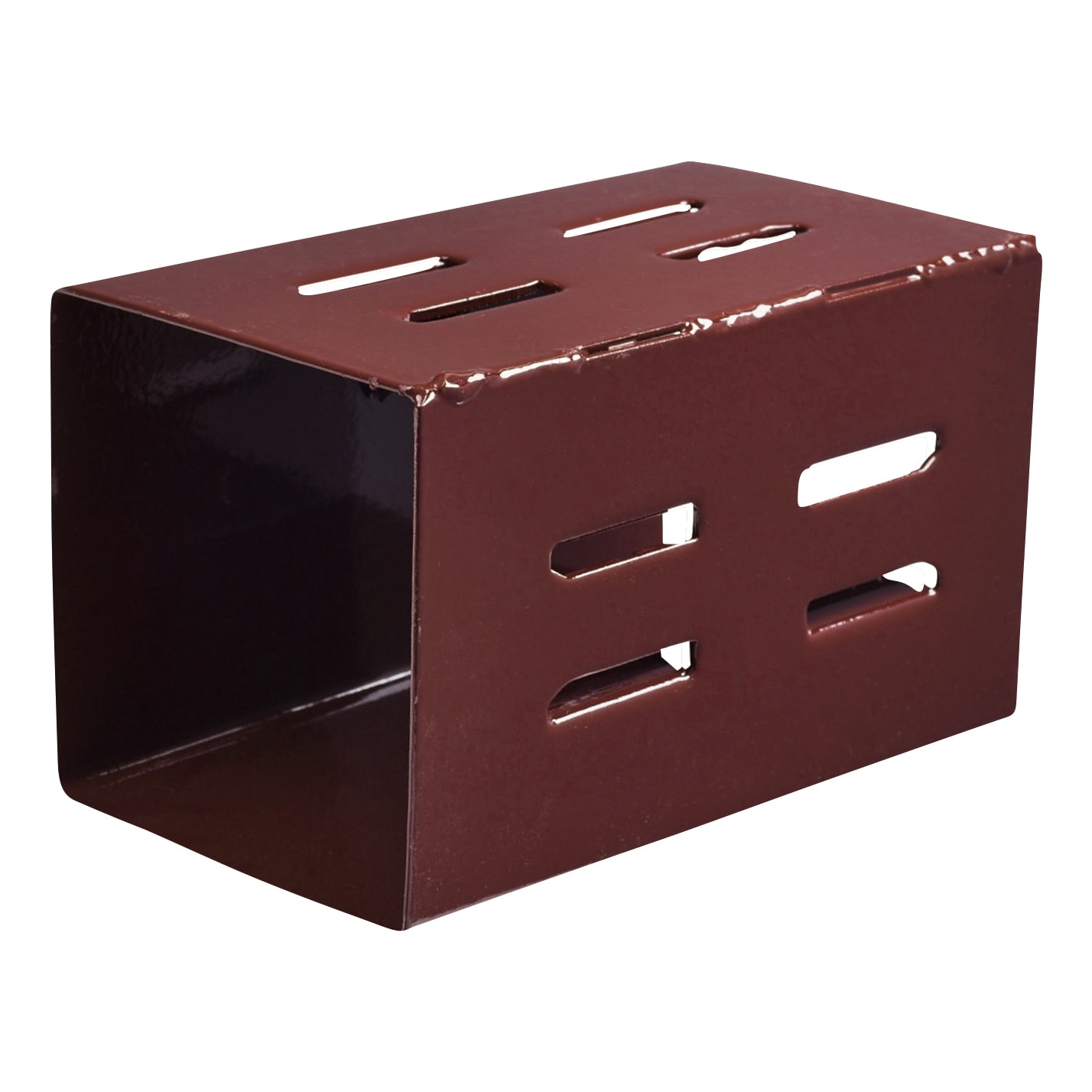 Fence Post Extender - 100 x 100mm - Oxide Red - view 3