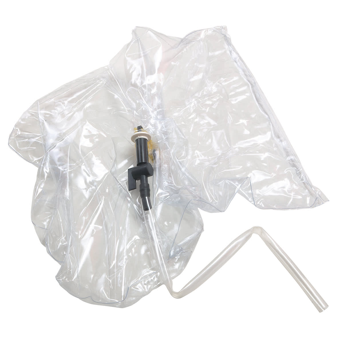 Chimney Draught Excluder - 700 x 400mm - Clear - view 3