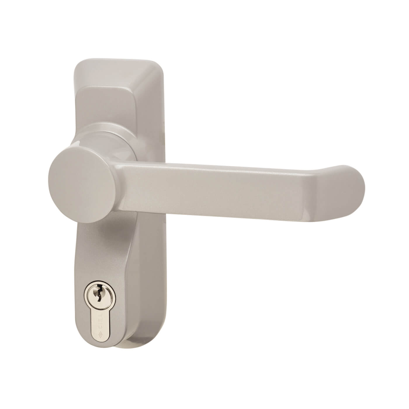 1413.LE.SE Outside Access Device - Lever - Silver - view 2
