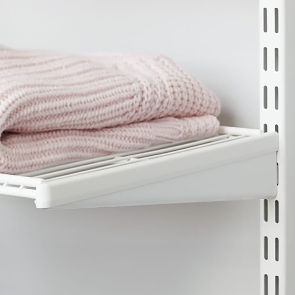 Top Track System - Click In Bracket Cover - 320mm Length - Right - White - view 2