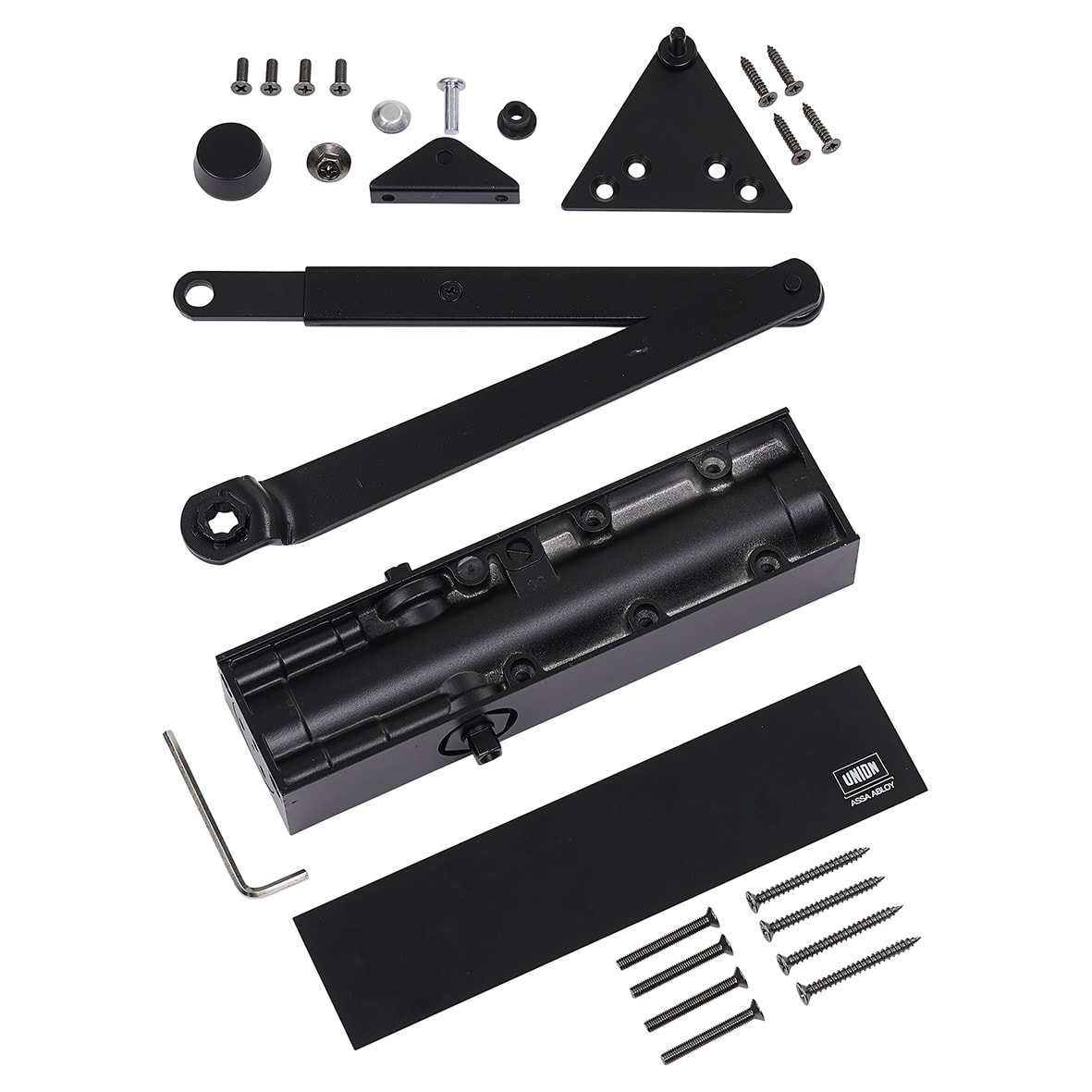 CE24V Overhead Fire Door Closer - Power Size 2-4 - Push/Pull Mounting - Matt Black - view 4