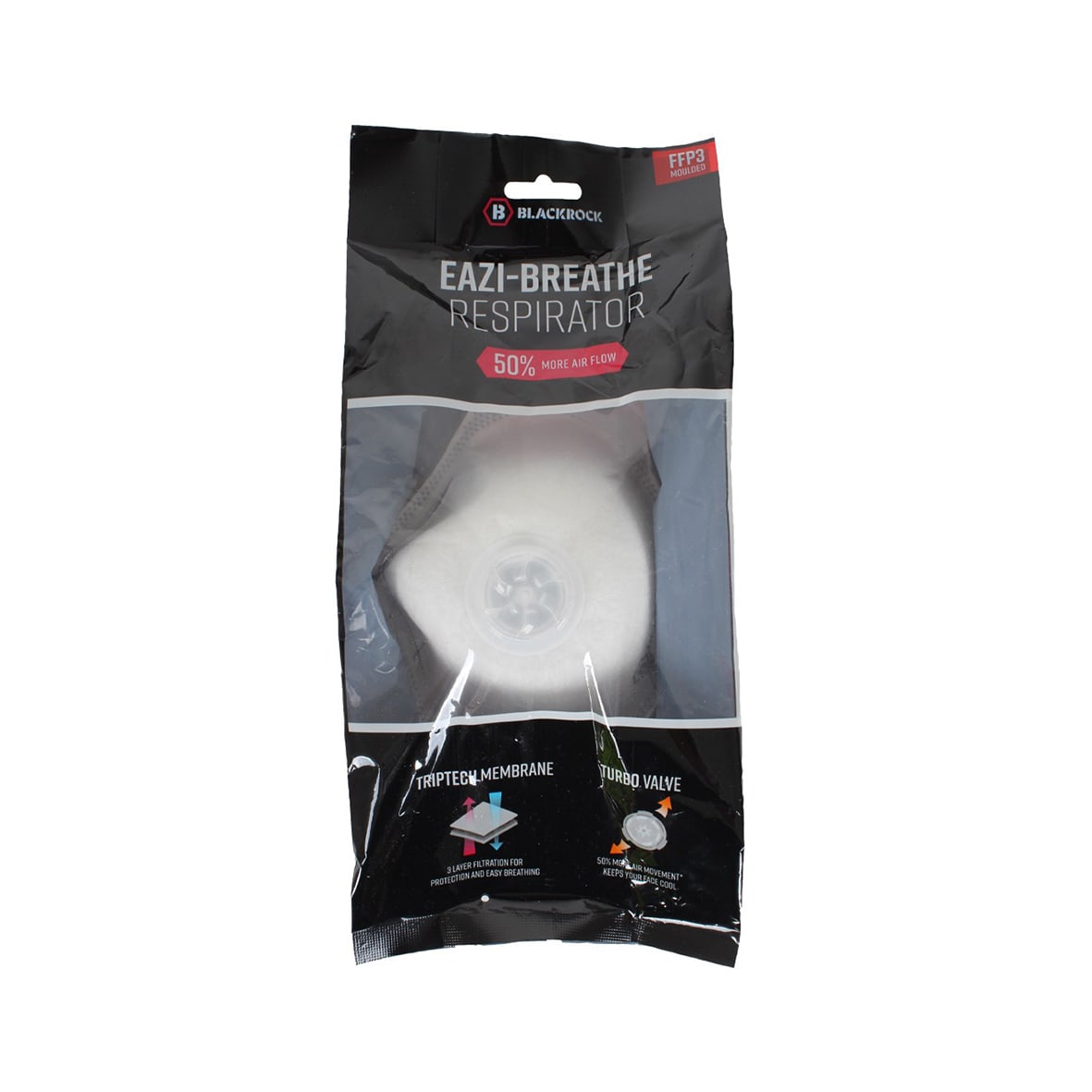 Eazi-Breathe Moulded Disposable Respirator Mask - - view 3